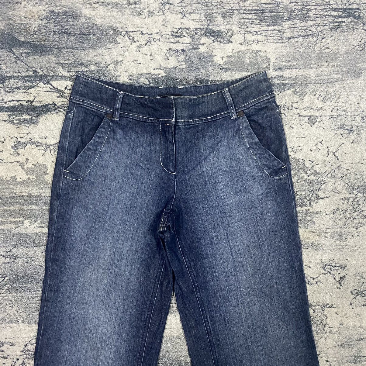 Japanese Brand Newyork Flare Bell bottom Denim Trousers Size 32" / US 10 / IT 46 - 4 Thumbnail