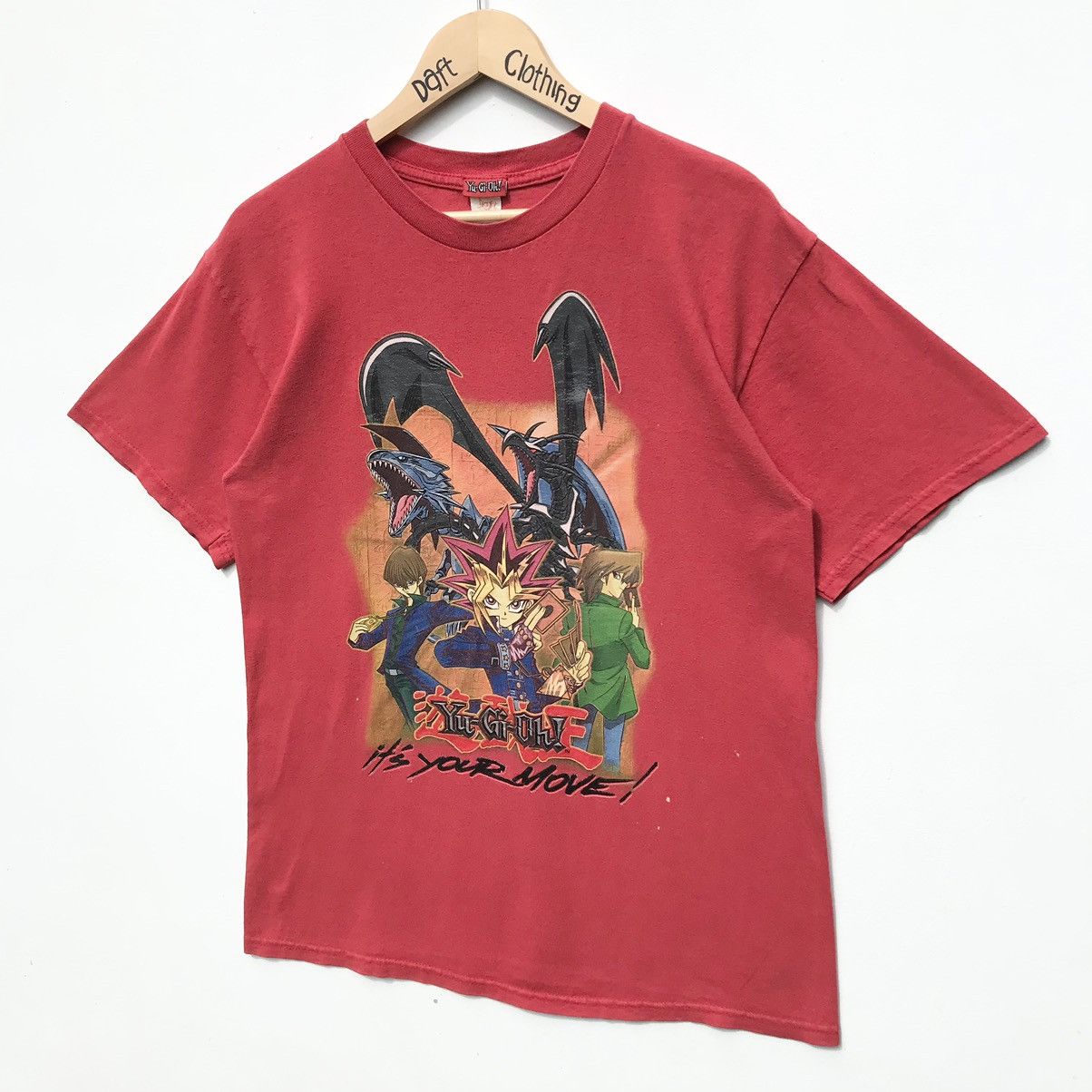 Anime Y2K Vintage Yu-Gi-Oh! Manga Series Shirt SunFaded Size US M / EU 48-50 / 2 - 3 Thumbnail