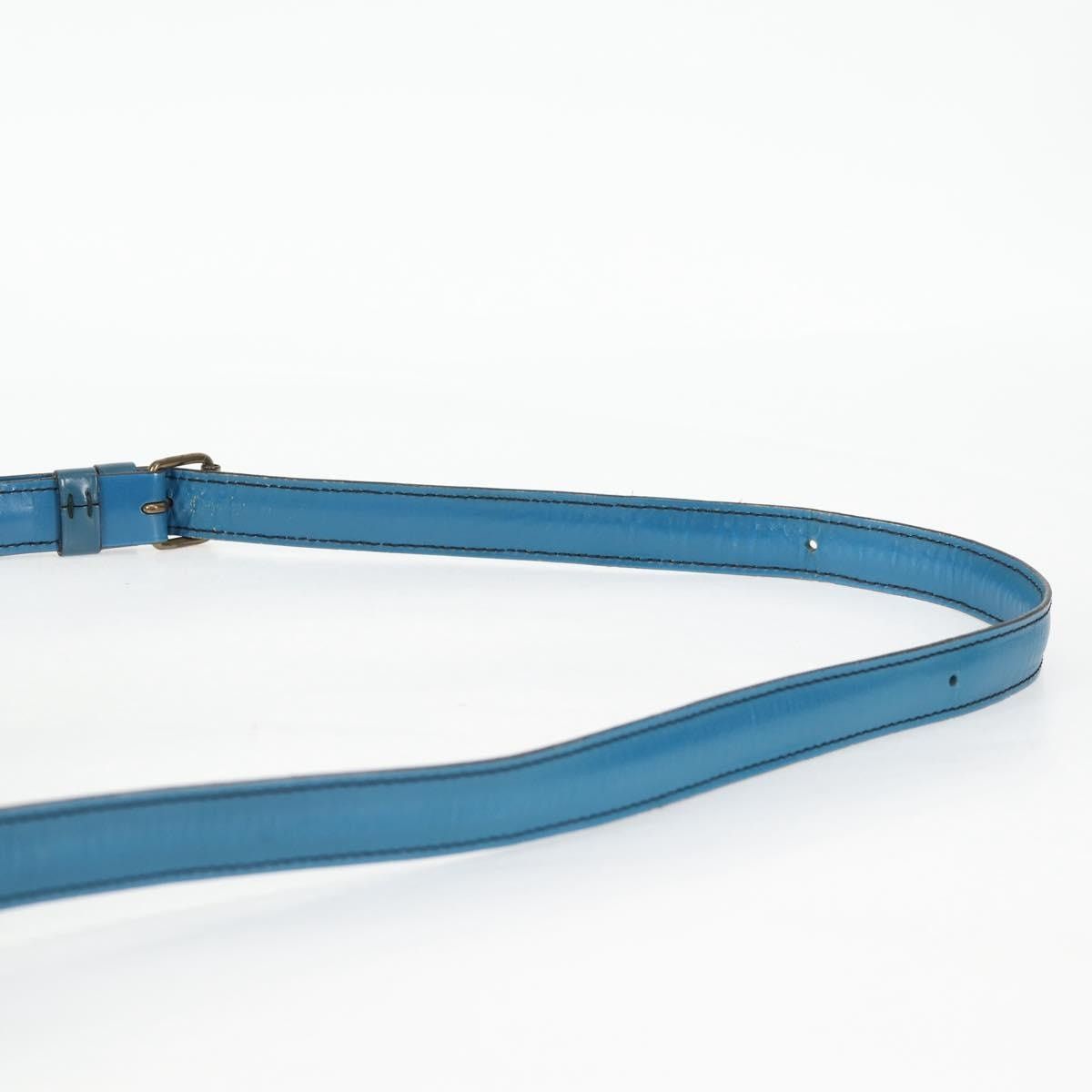 Louis Vuitton LOUIS VUITTON Epi Cartouchiere MM Shoulder Bag Blue M52245 Size ONE SIZE - 14 Thumbnail