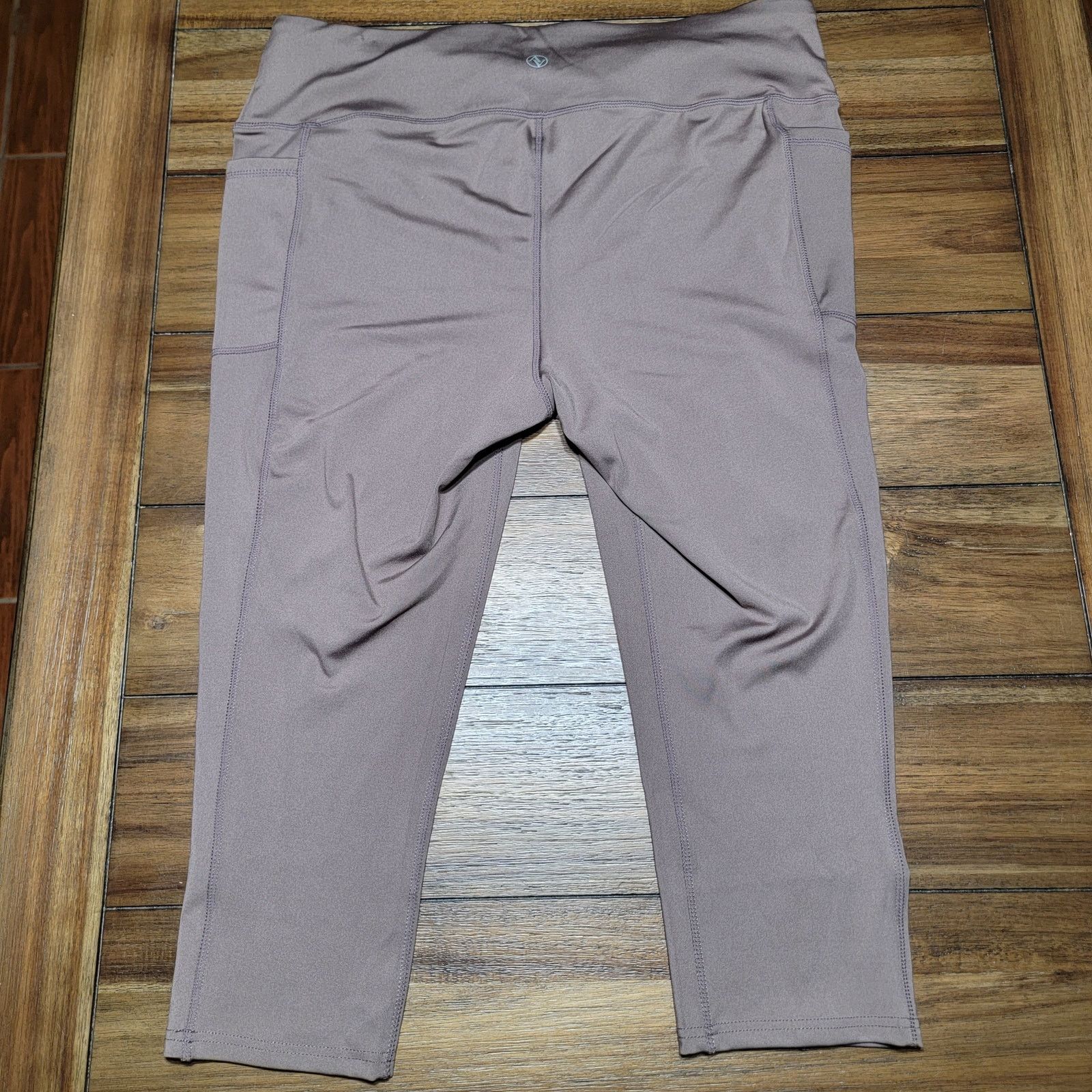 Other Adrienne Vittadini Sport Brown Leggings - Size 3X Size 37" - 3 Thumbnail