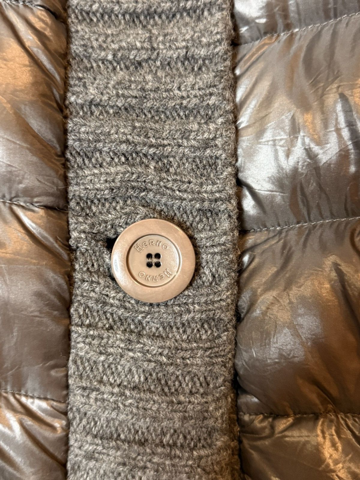 Herno Herno Oversized Down Knit Lightweight Women’s Winter Coat Size M / US 6-8 / IT 42-44 - 3 Thumbnail