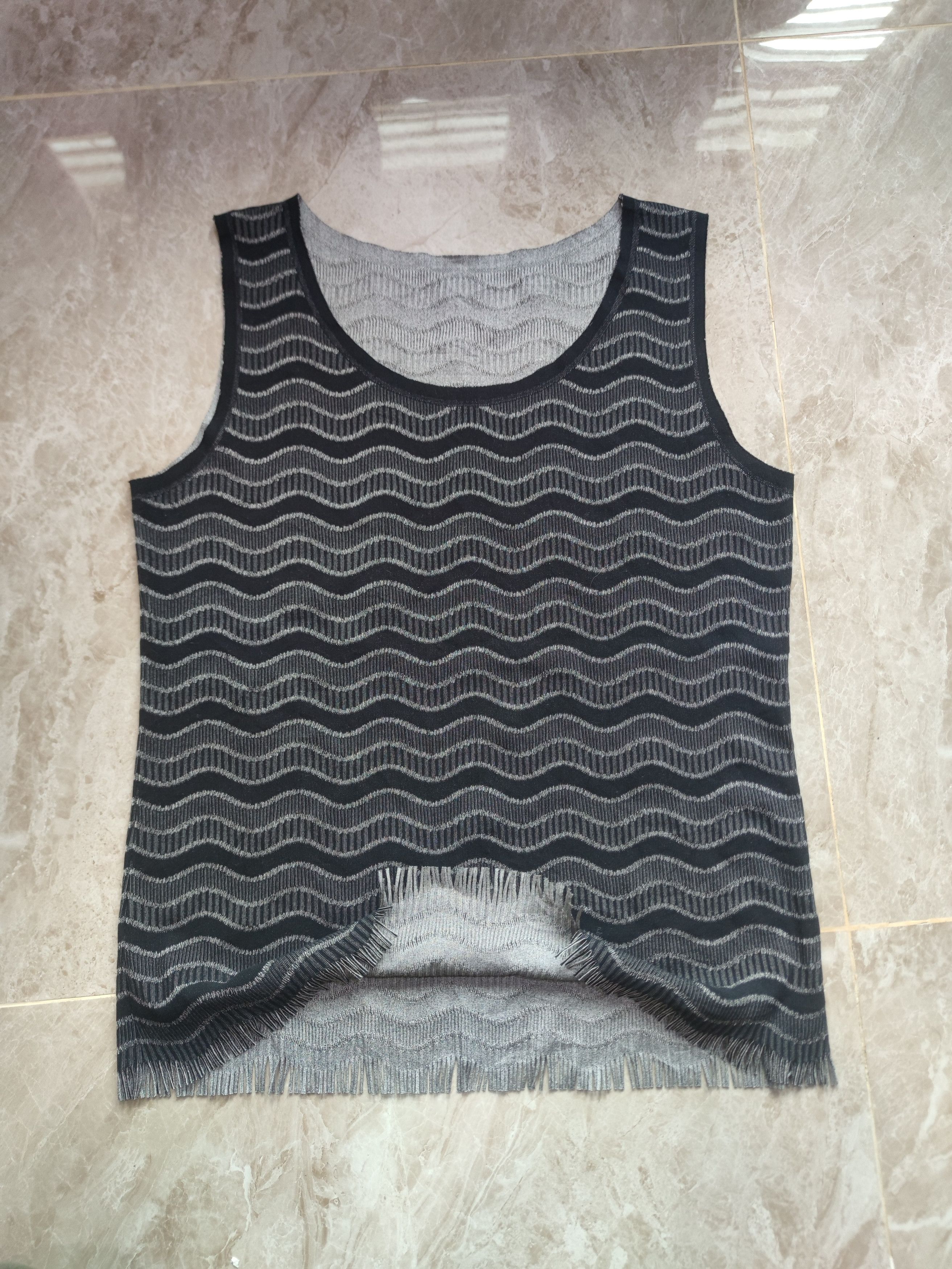 Pleats Please Issey Miyake PLEATS PLEASE A-POC Hem Fringe Wave Size 3 Size M / US 6-8 / IT 42-44 - 1 Thumbnail