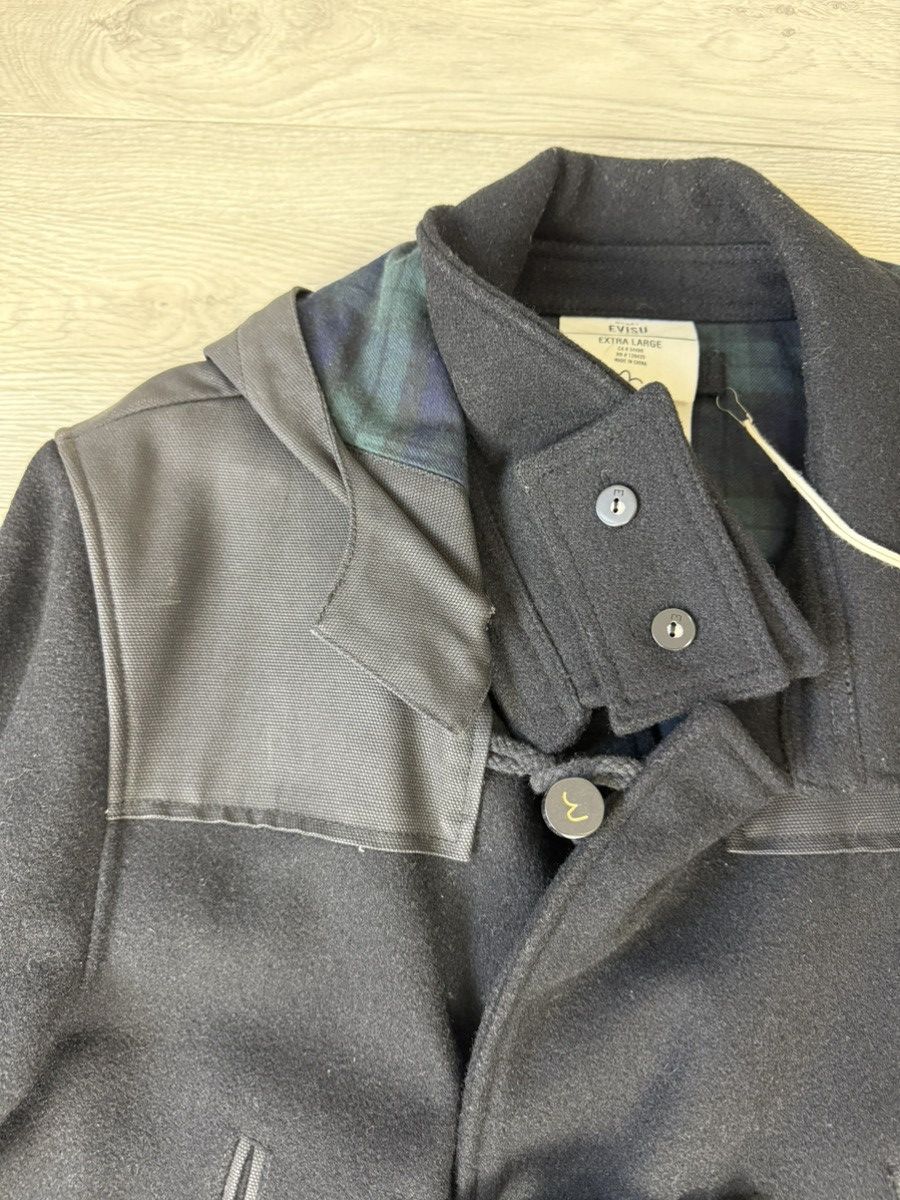 Evisu Evisu Duffle Coat Size US XL / EU 56 / 4 - 4 Thumbnail