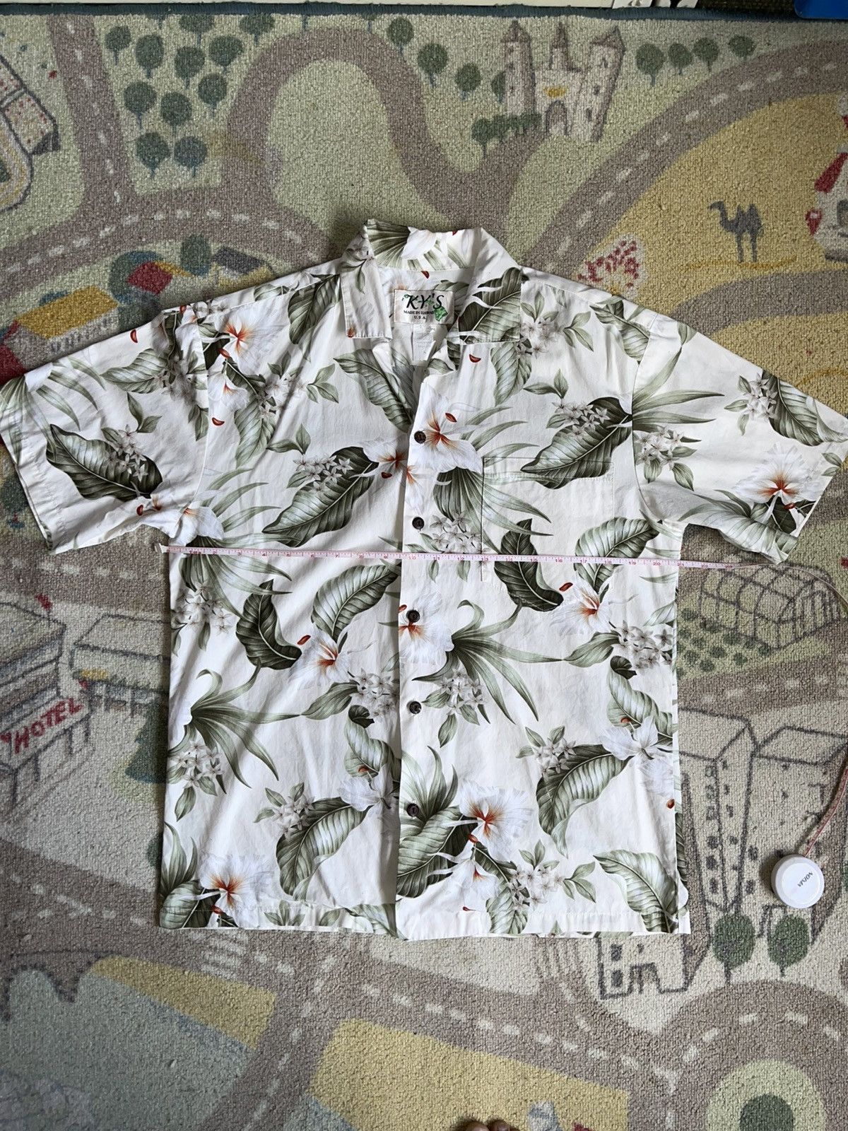 Vintage KY’s VINTAGE HAWAIIAN SHIRT WHITE S Size US S / EU 44-46 / 1 - 3 Thumbnail
