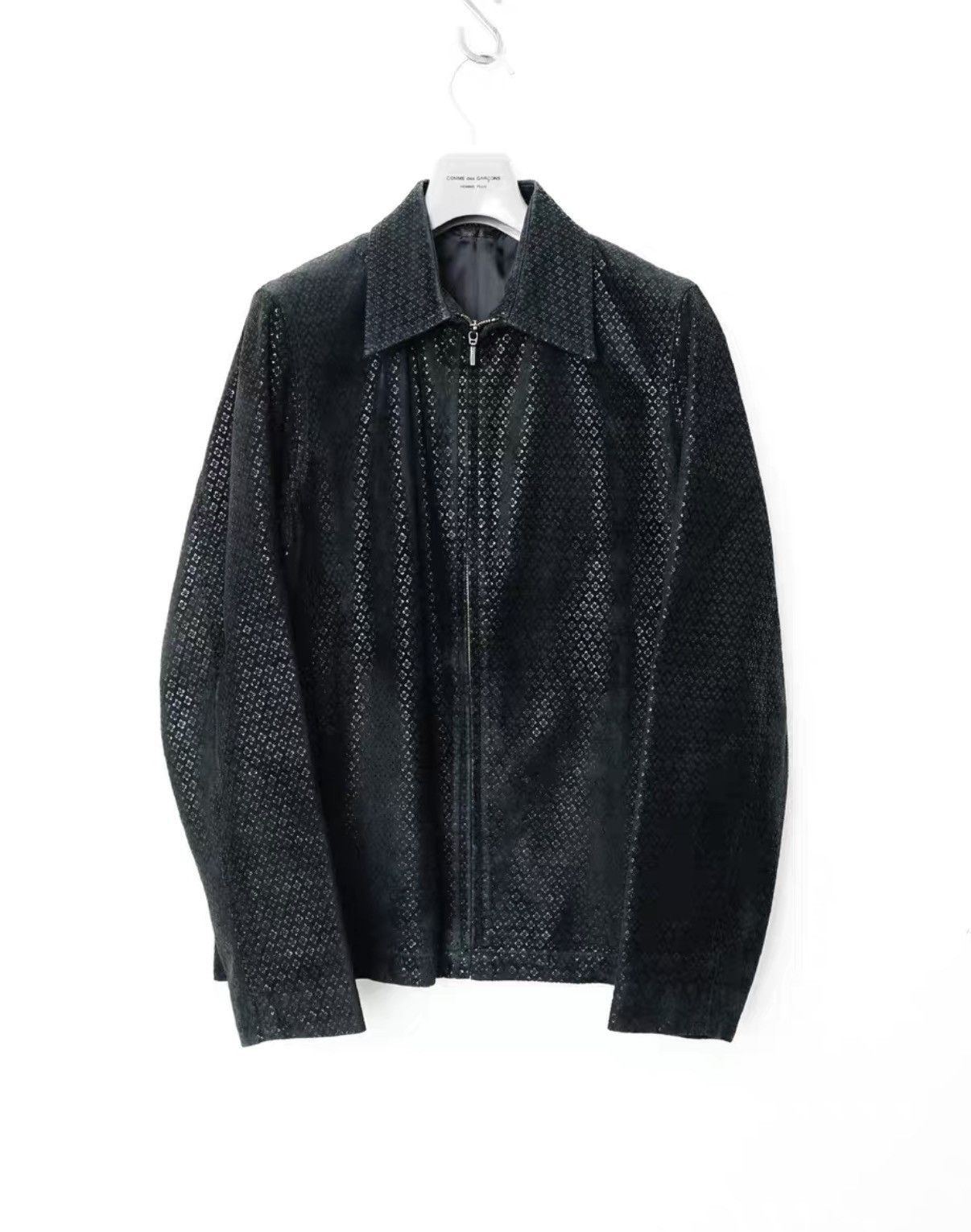 Yohji Yamamoto Yohji Yamamoto AAR Printed Leather Jacket Size US M / EU 48-50 / 2 - 1 Thumbnail