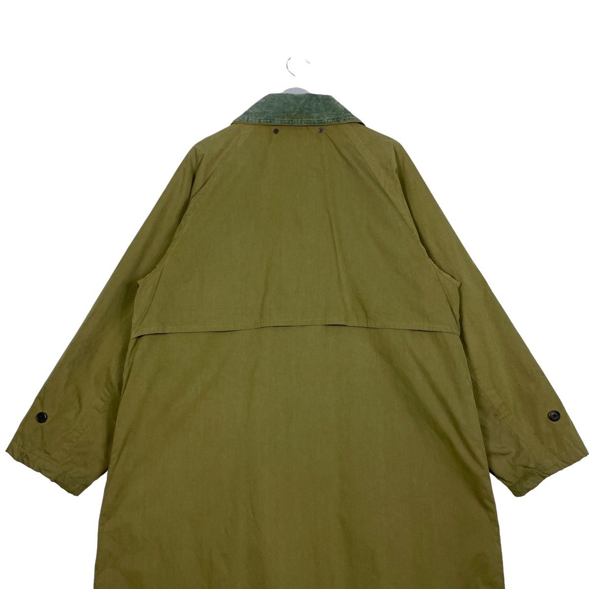 Japanese Brand × Vintage 💥 60s DOVER GREY ARMY GREEN LONG JACKET Size US L / EU 52-54 / 3 - 9 Thumbnail