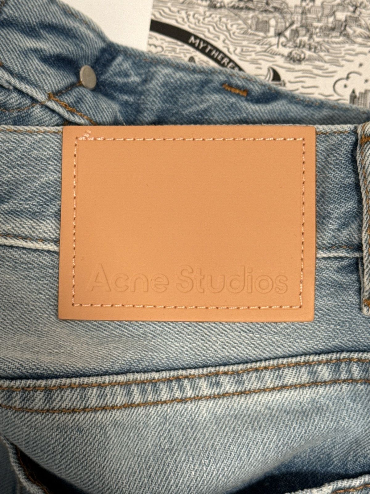 Acne Studios Acne Studios 2021M Light Blue Vintage Size US 28 / EU 44 - 5 Thumbnail