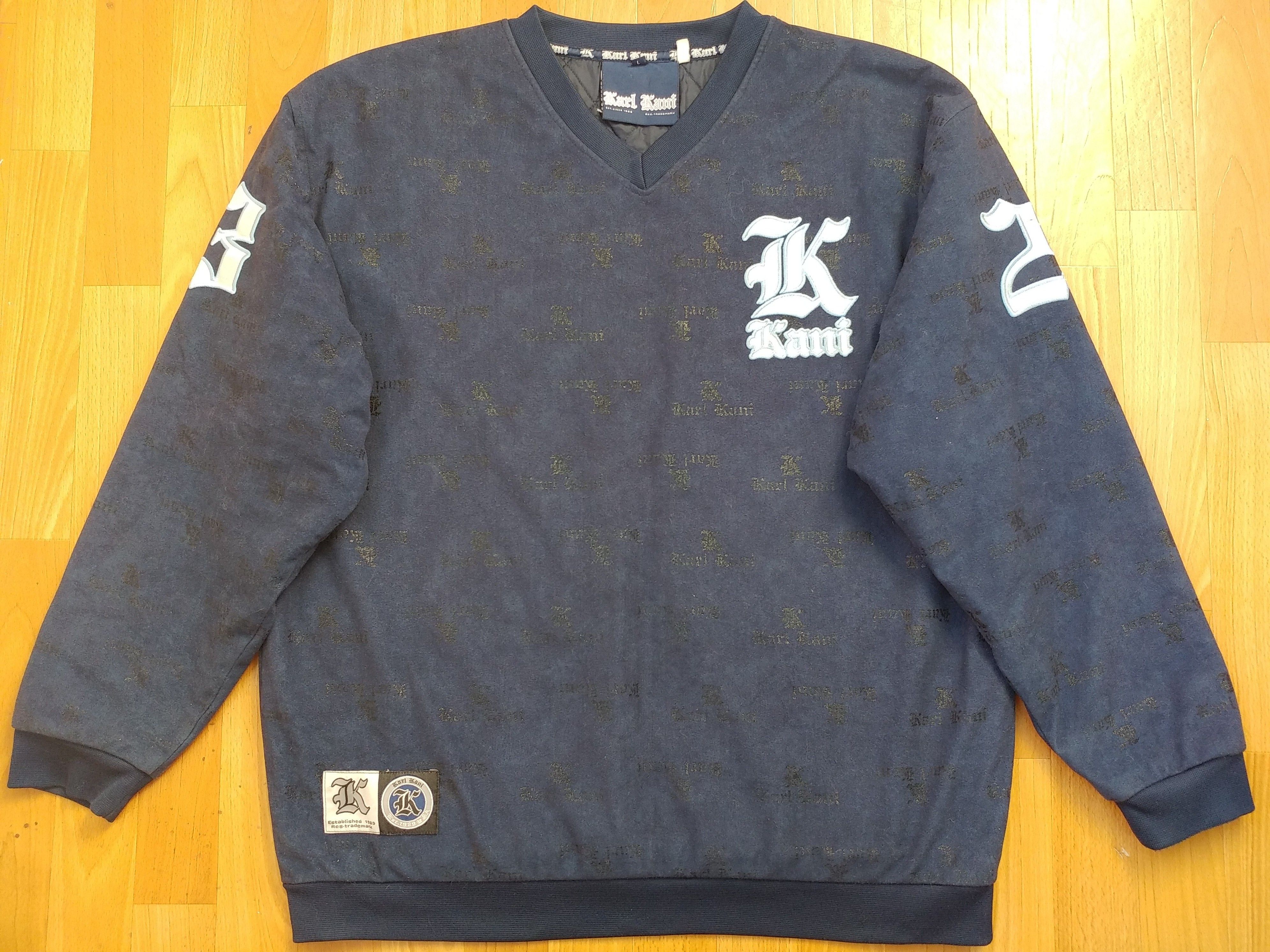 Karl Kani KARL KANI sweatshirt, vintage 90s hip hop, skater size L Size US L / EU 52-54 / 3 - 2 Thumbnail