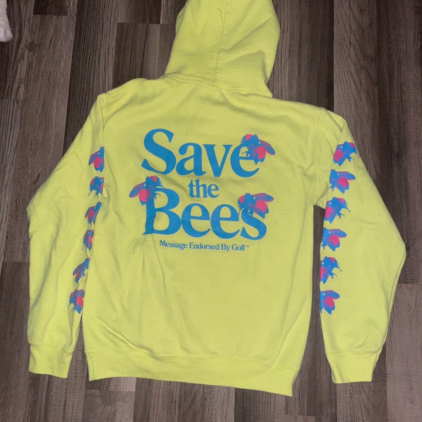 Golf Wang Golf Wang Flower Boy Hoodie 18x25 Small Green Mens Pullover Flower Highlighter Green 90s? Size US S / EU 44-46 / 1 - 5 Thumbnail