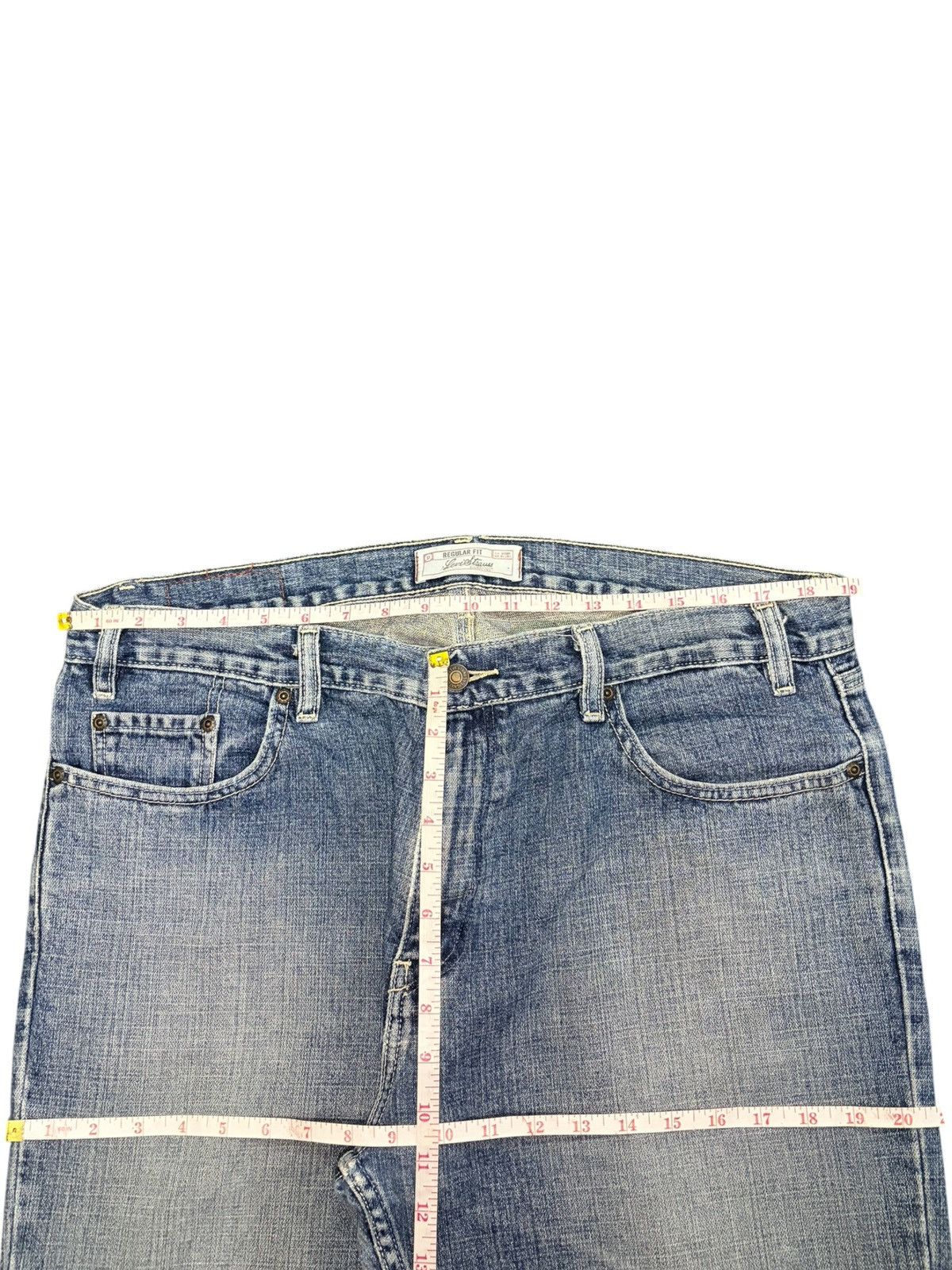 Levi's Vintage 90s Levis Faded Wash Distressed Loose Jeans Size US 38 / EU 54 - 6 Thumbnail