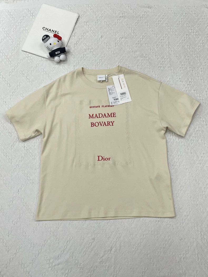 Dior Dior 26 Spring and Summer New Letter Print Short-sleeved T Size M / US 6-8 / IT 42-44 - 1 Thumbnail