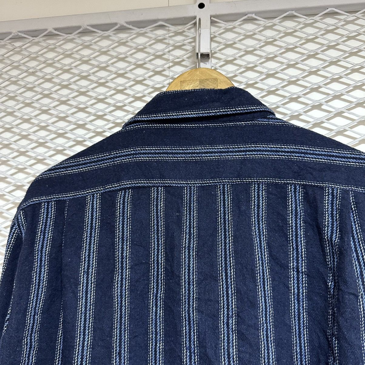 Michiko Koshino London Vintage Striped Flannel Michiko Koshino London Size US L / EU 52-54 / 3 - 11 Thumbnail