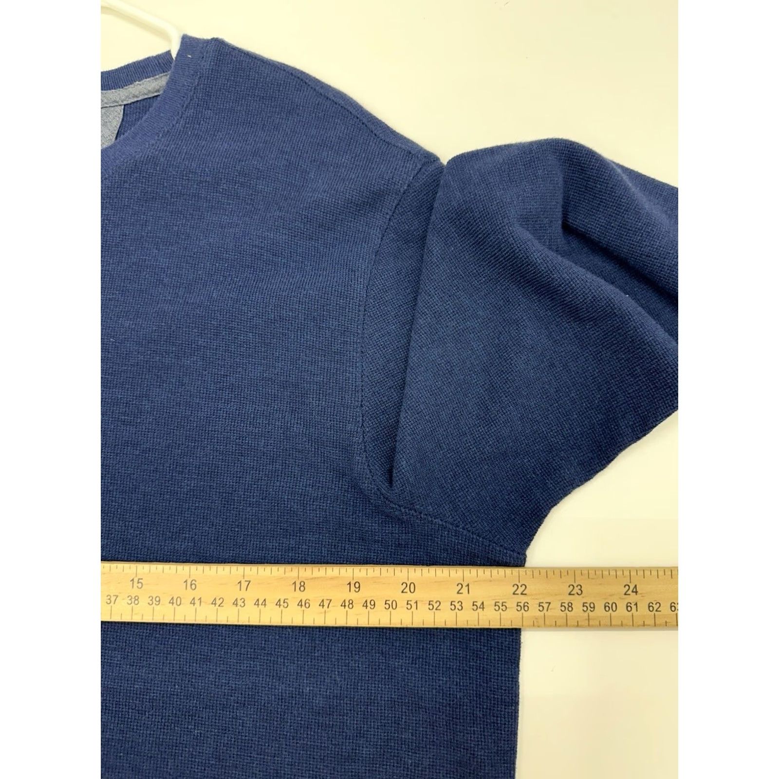 Banana Republic Banana Republic Mens Sweater Shirt XL Blue Long Sleeve Knit Pullover Shirt Knits Casual Mens Garden Party USA Classic Knit Style Size US XL / EU 56 / 4 - 6 Thumbnail