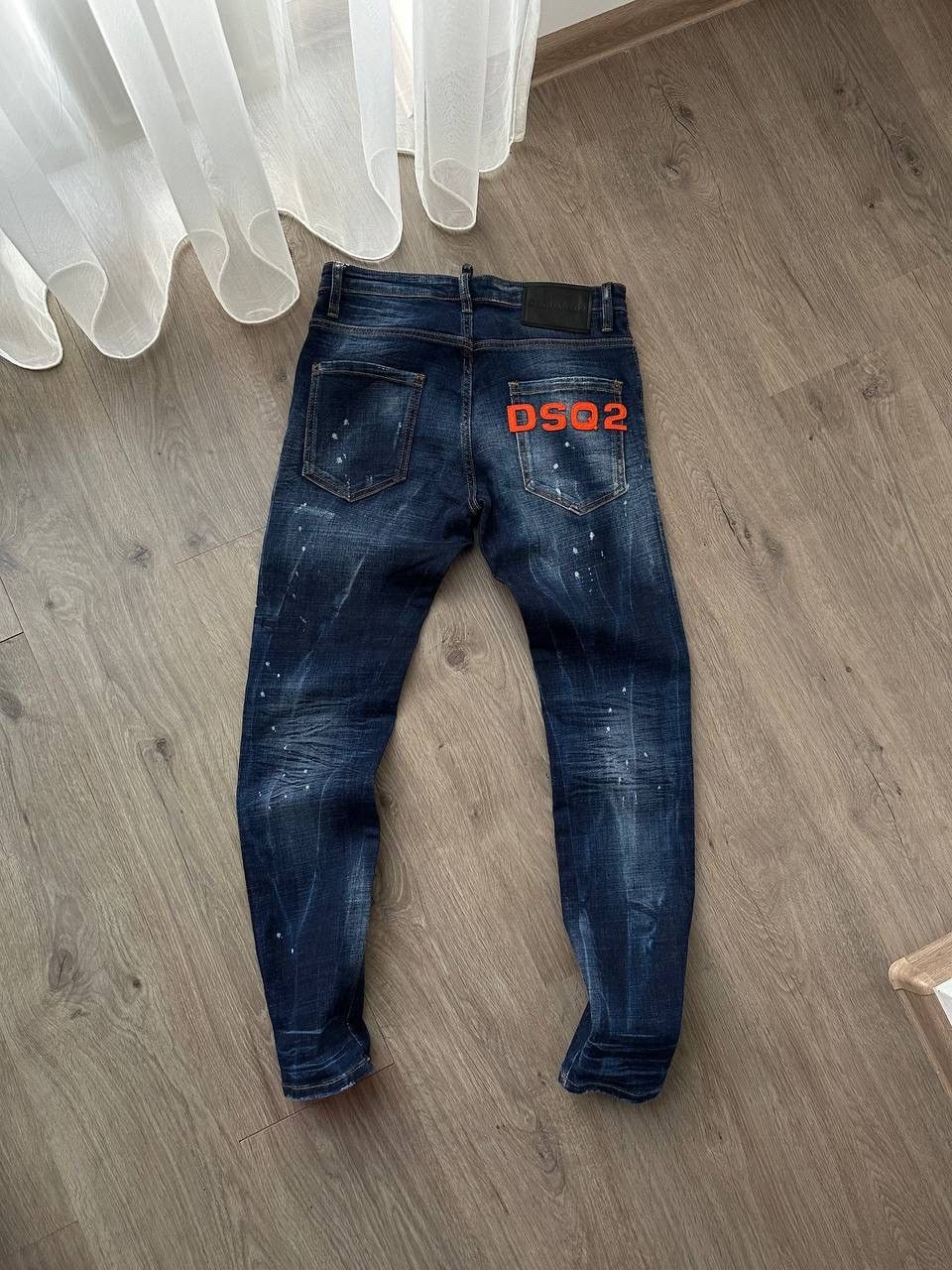 Dsquared2 × Vintage Vintage Disquared2 Denim Big Logo Pants Size US 32 / EU 48 - 14 Thumbnail