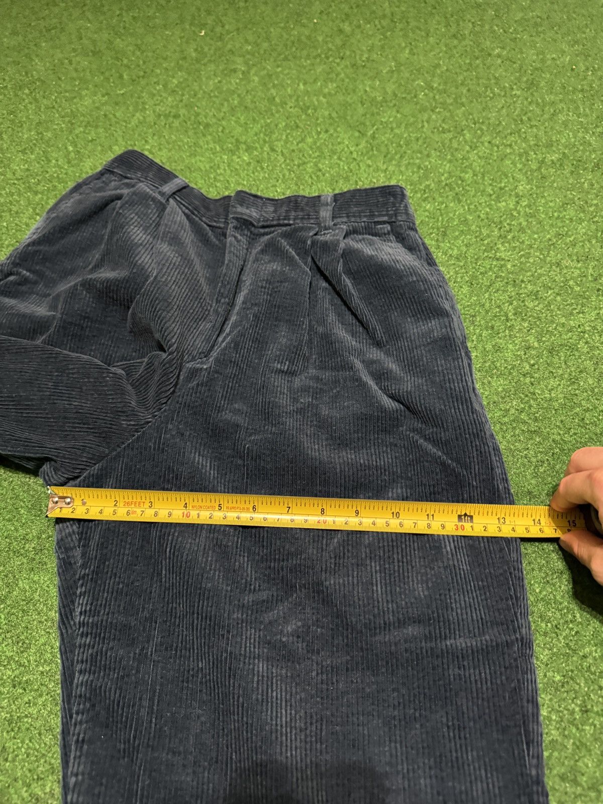 Woolrich Woolen Mills Woolrich Corduroy Womens 12 26x29 Mallard 90s Pants Trouser Size 26" / US 2 / IT 38 - 9 Thumbnail