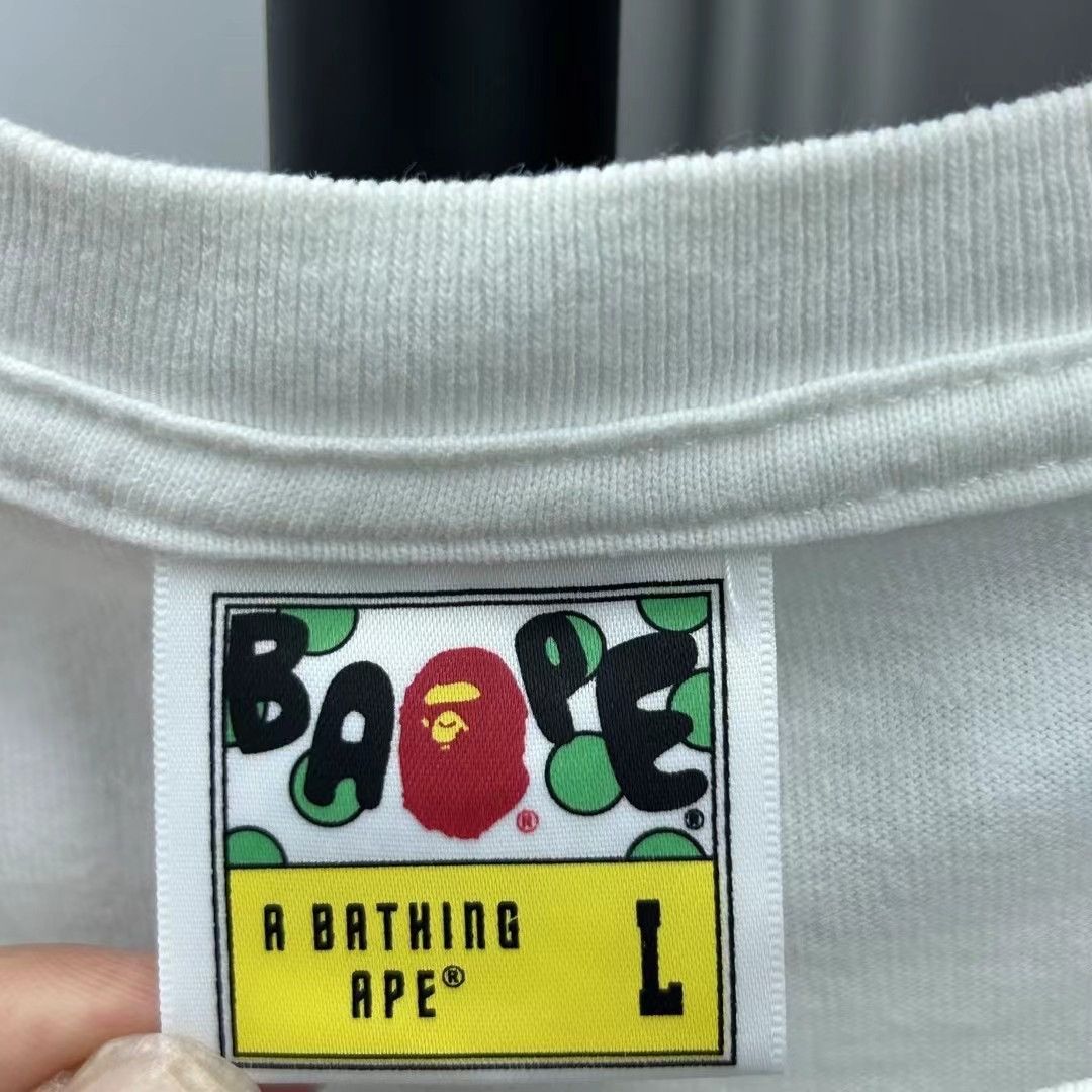 Bape FIRE CAMO SIDE SHARK TEE Size US L / EU 52-54 / 3 - 4 Thumbnail