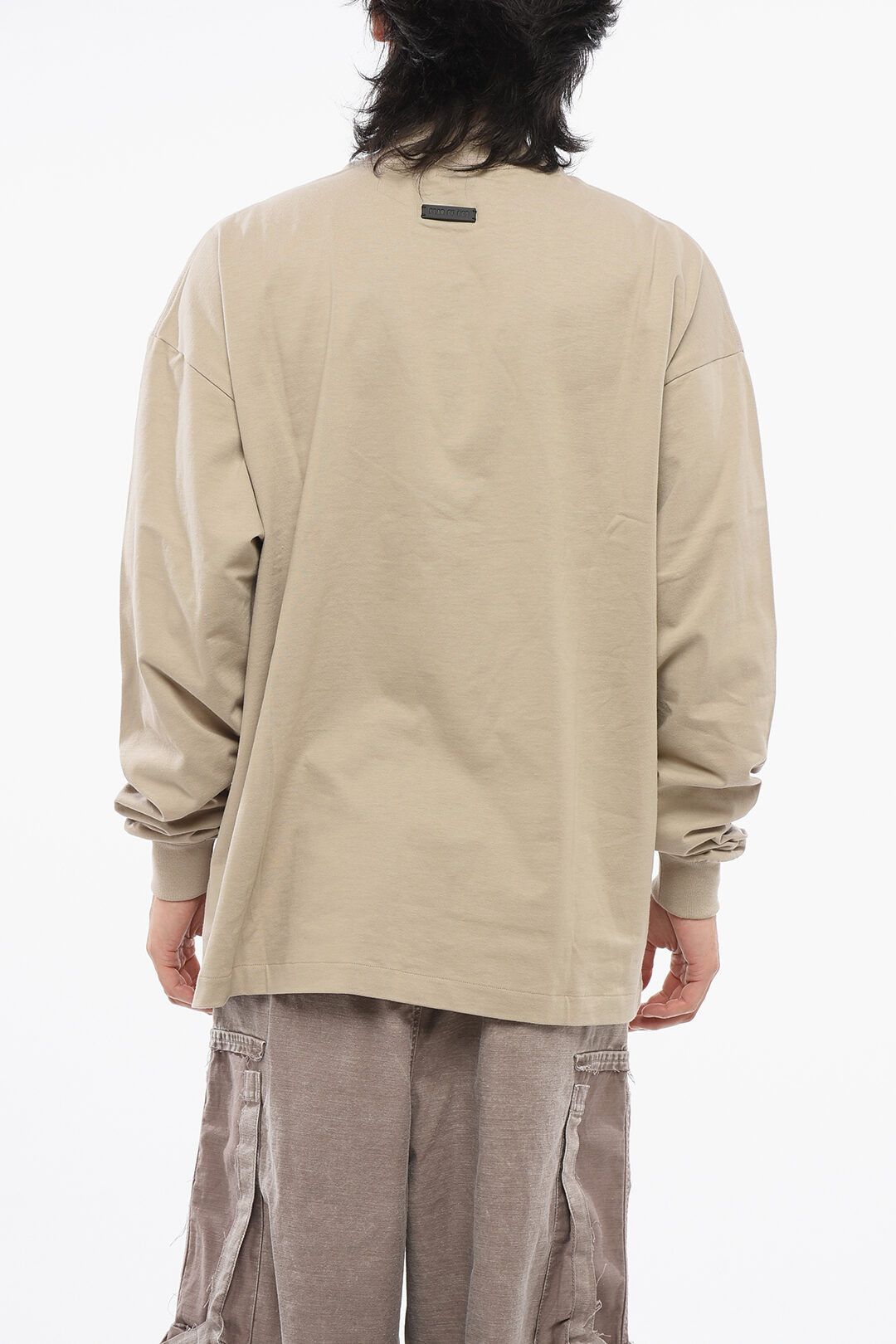 Fear of God og1mm0825 Crew Neck Eternal T-Shirt in Beige Size US L / EU 52-54 / 3 - 2 Thumbnail