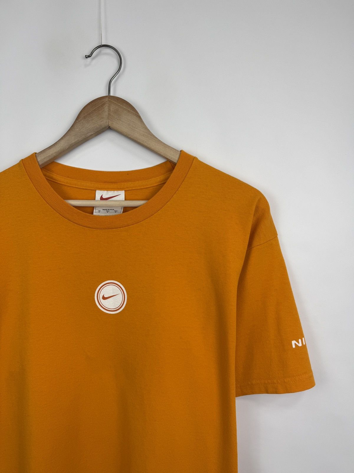 Nike 🇺🇸 Vintage 90s Nike Made in USA T-Shirt Retro Rare Y2K Size US M / EU 48-50 / 2 - 2 Thumbnail
