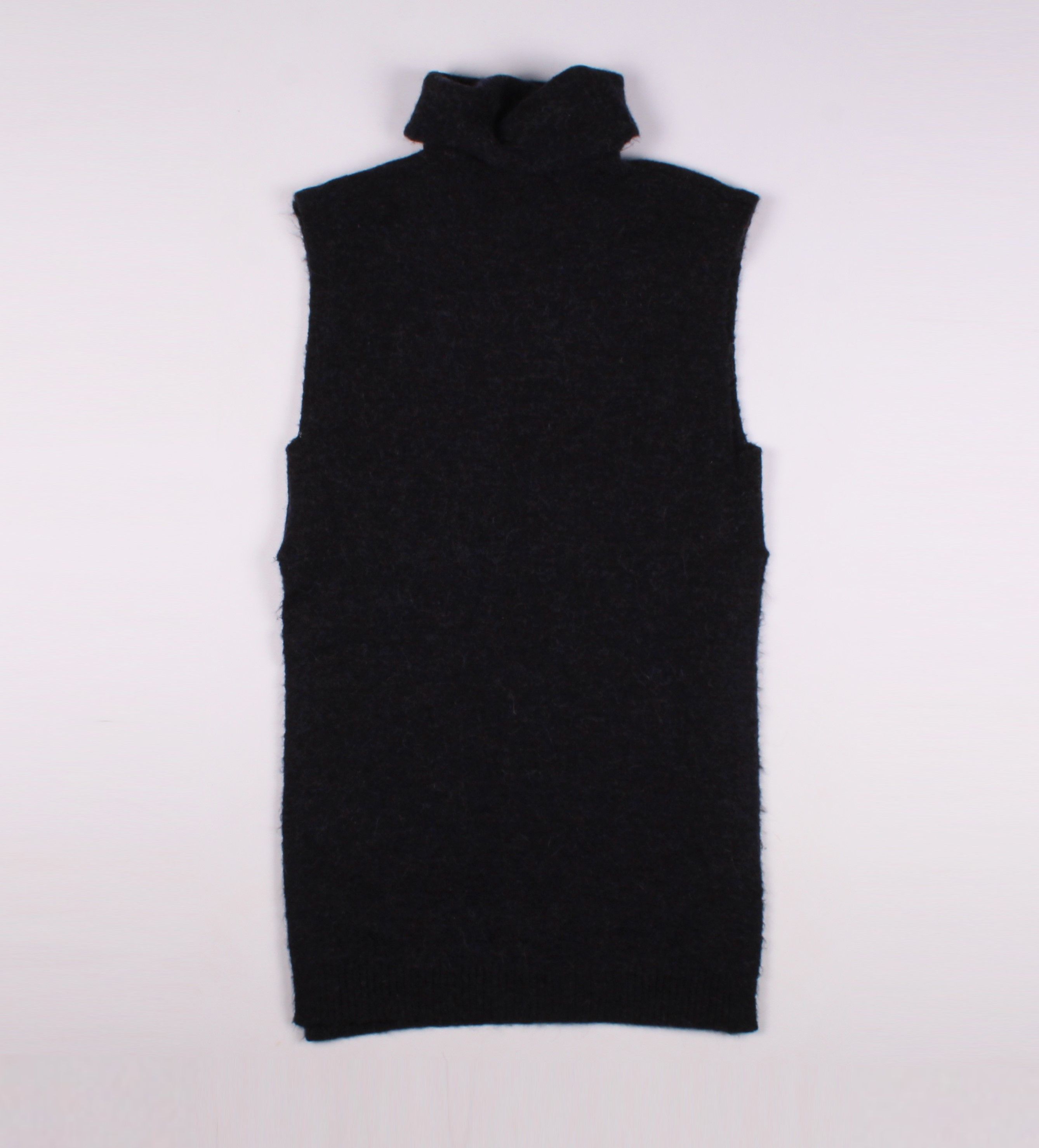 Sisley × Vintage Sisley Y2K Wool Blend Turtleneck Vest Tunic Size ONE SIZE - 7 Thumbnail