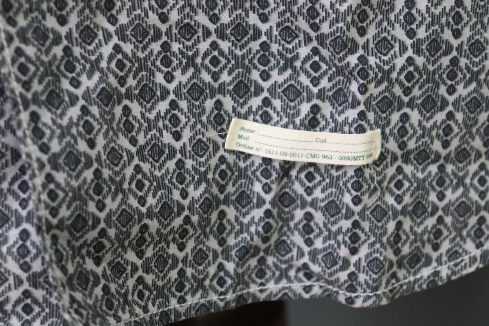 Designer Tintoria Mattei 954 Slim Luxury Printed Shirt Size 40 Size US M / EU 48-50 / 2 - 9 Thumbnail