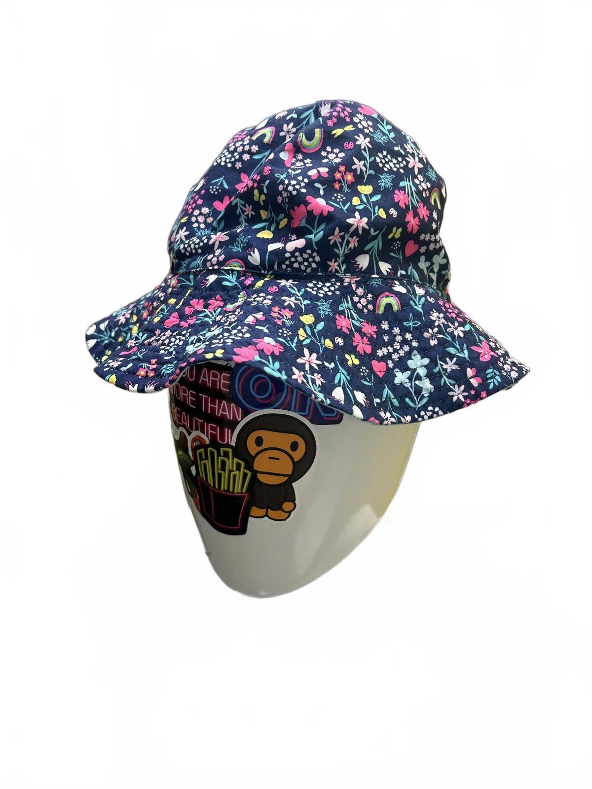 Designer Vibrant Floral Bucket Hat – Perfect for Summer Size ONE SIZE - 2 Thumbnail