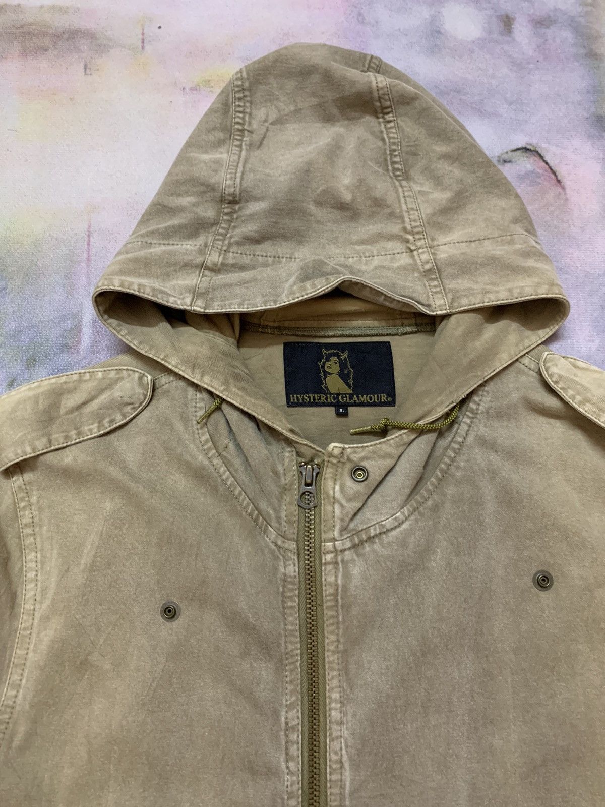 Hysteric Glamour Hysteric Glamour Sweat Parkas MA-1 Stone Washed Sun Faded Size US L / EU 52-54 / 3 - 6 Thumbnail