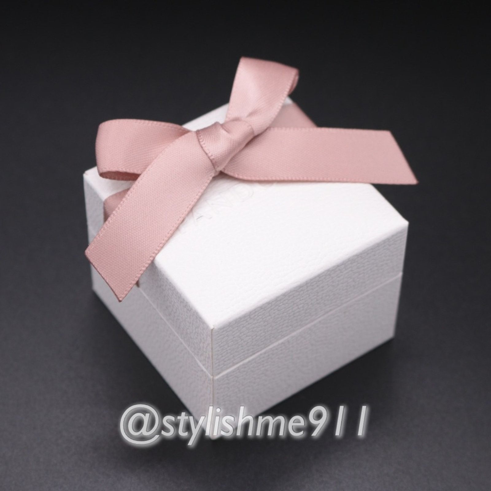 pandora Pandora Charm / Ring Gift Box with Pandora Tag and Bow Size ONE SIZE - 3 Thumbnail