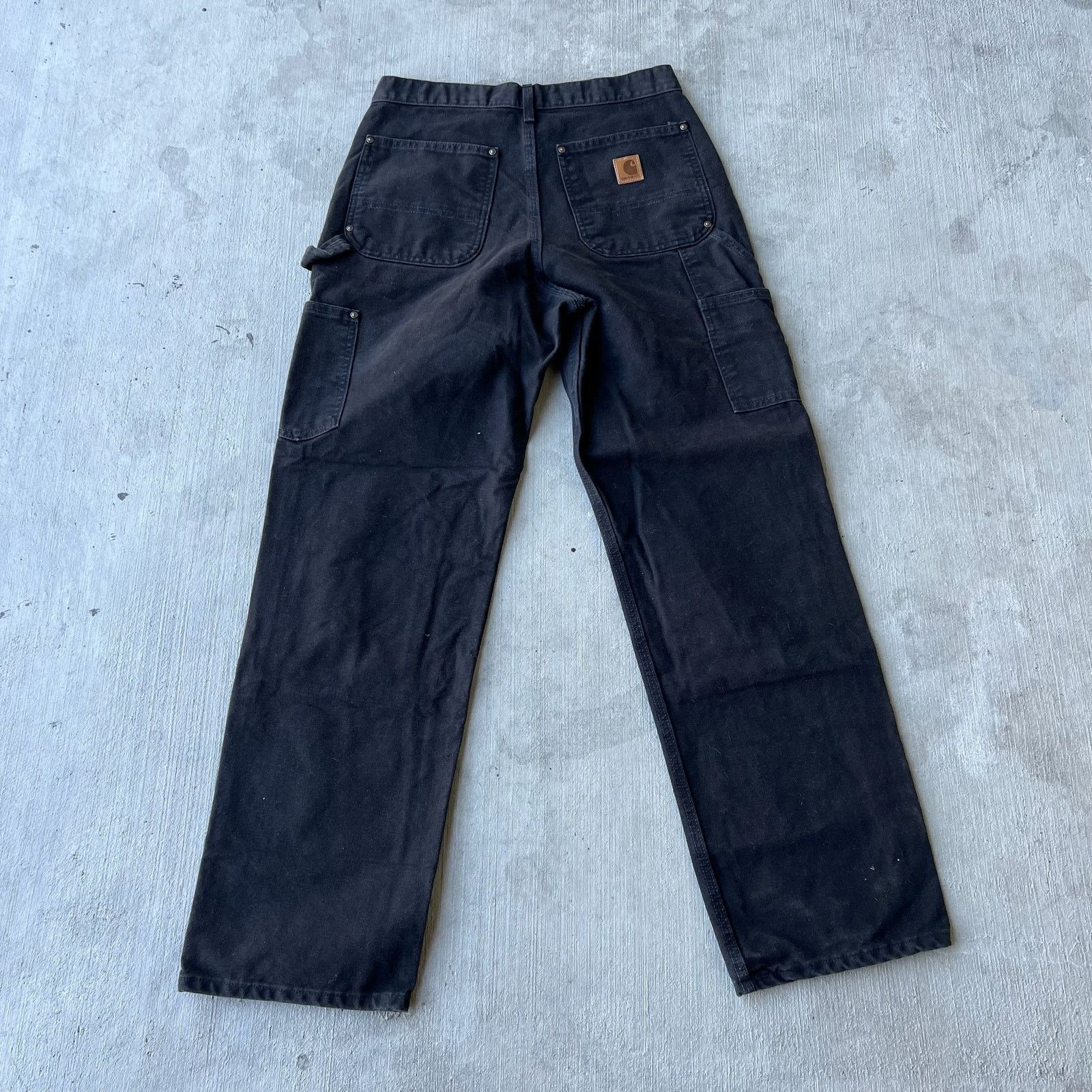 Carhartt × Vintage Carhartt black double knee work wear carpenter pants Size US 30 / EU 46 - 5 Thumbnail