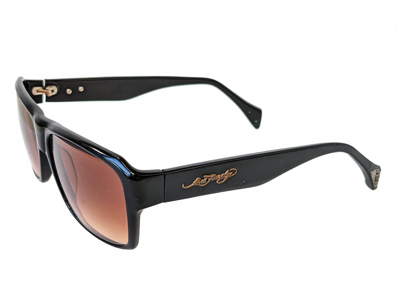 Ed Hardy Ed Hardy Hand-made Sunglasses China | Rectangular Black Size ONE SIZE - 3 Thumbnail