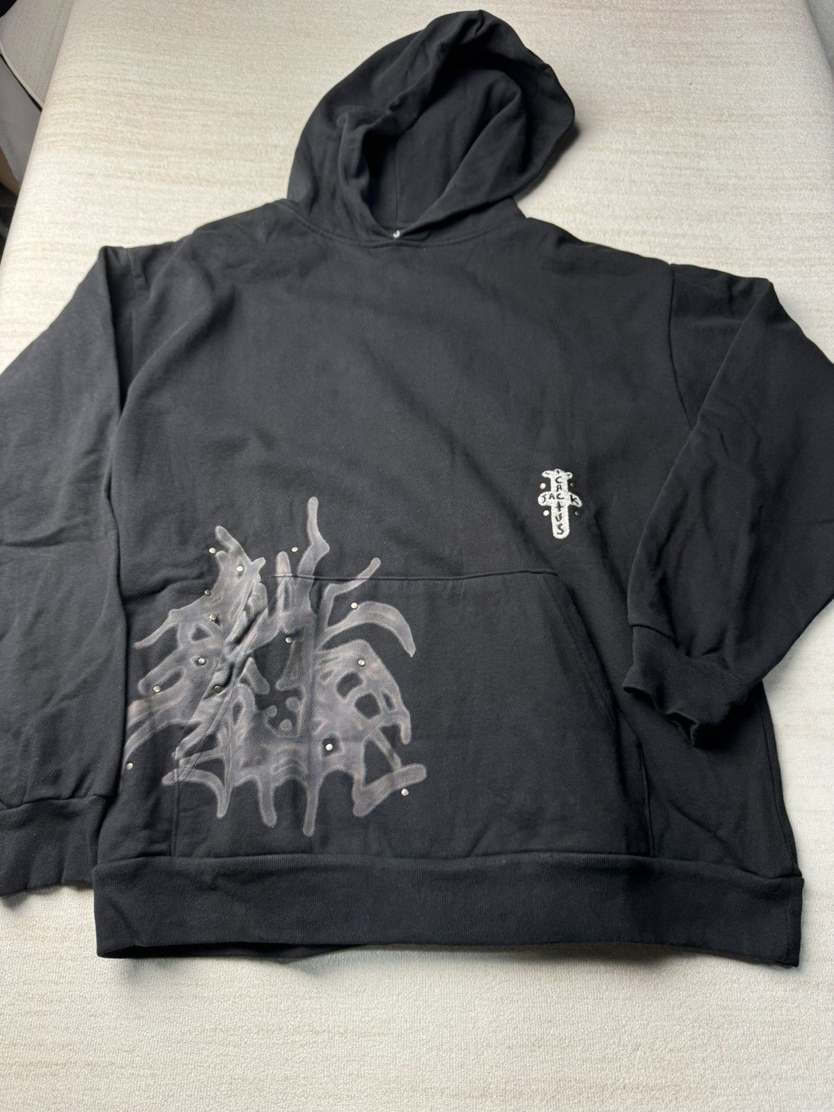 Travis Scott Studded pullover hoodie Size US XL / EU 56 / 4 - 3 Thumbnail
