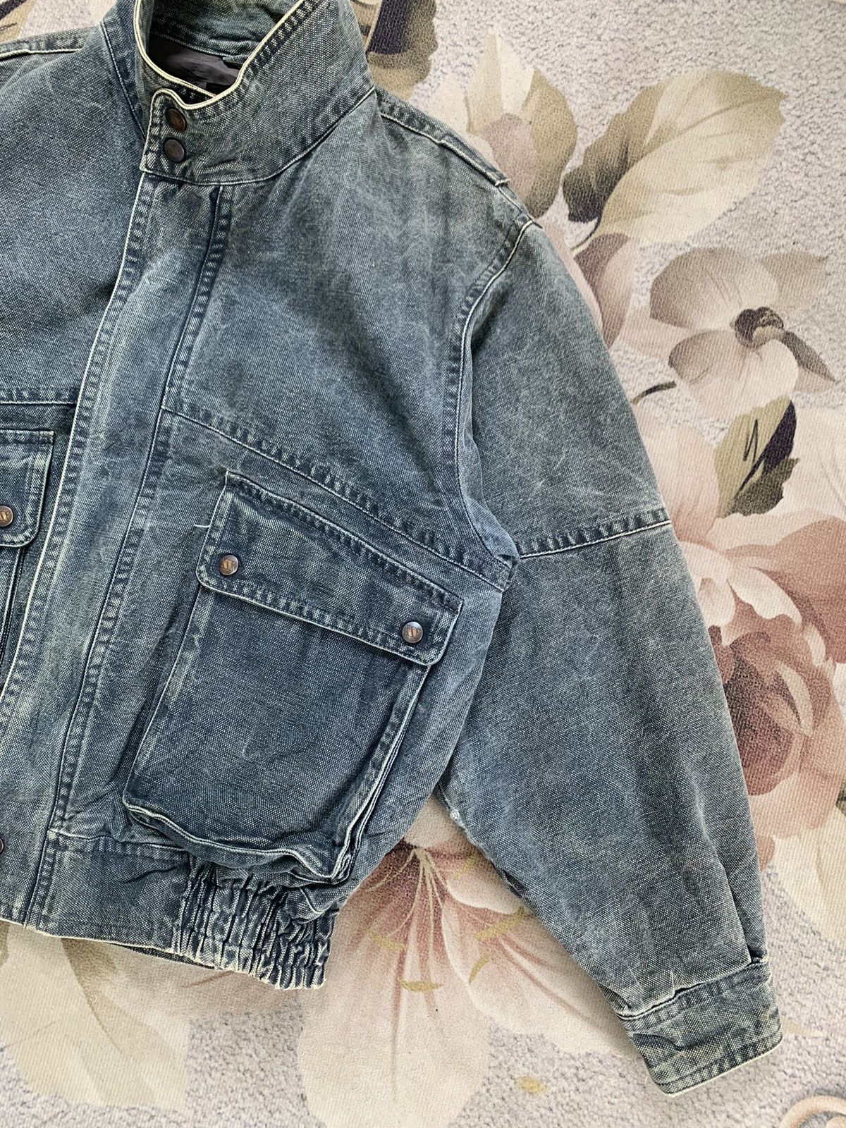 Japanese Brand Ixiz Emergency Pocket Bomber Like Baggy Thick Jacket Size US L / EU 52-54 / 3 - 4 Thumbnail