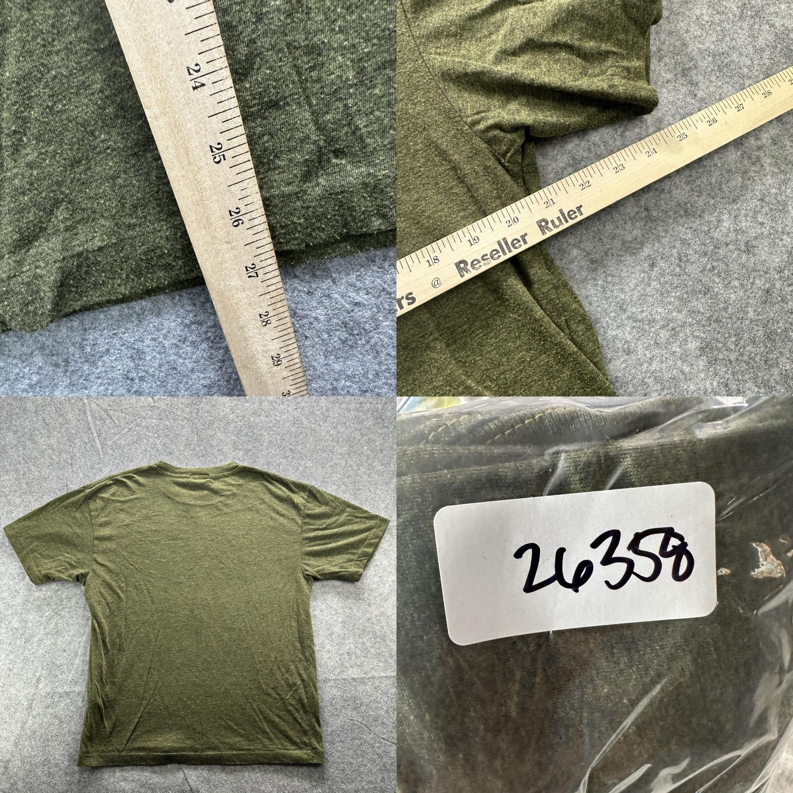 Hang Ten Hang Ten Shirt Mens L Green Heather Graphic Surf Logo Short Sleeve Casual Size US L / EU 52-54 / 3 - 9 Thumbnail