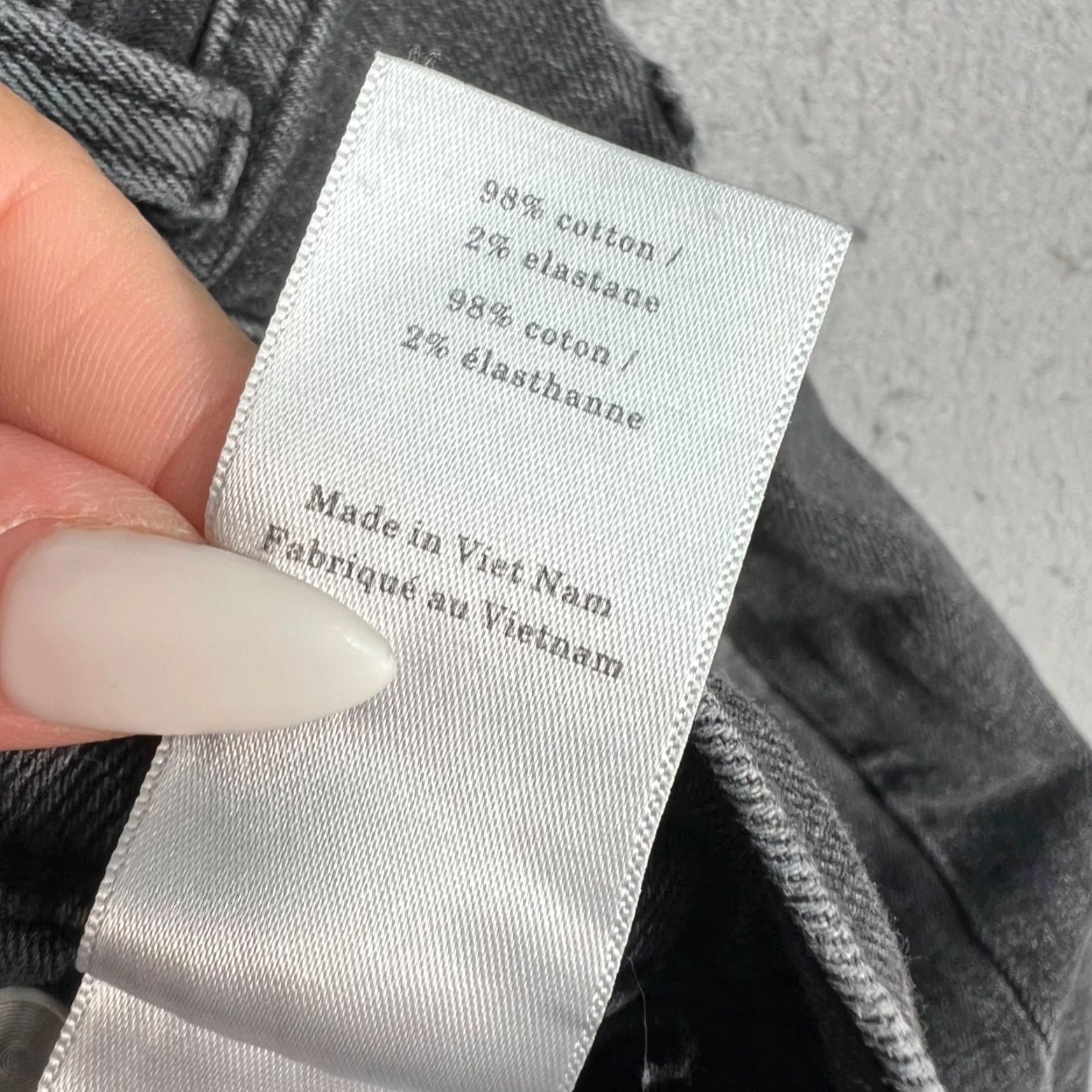Everlane EVERLANE Straight-Leg Jeans Gray Adult 40 x 29 Cotton Blend Denim Mens Size US 40 / EU 56 - 5 Thumbnail