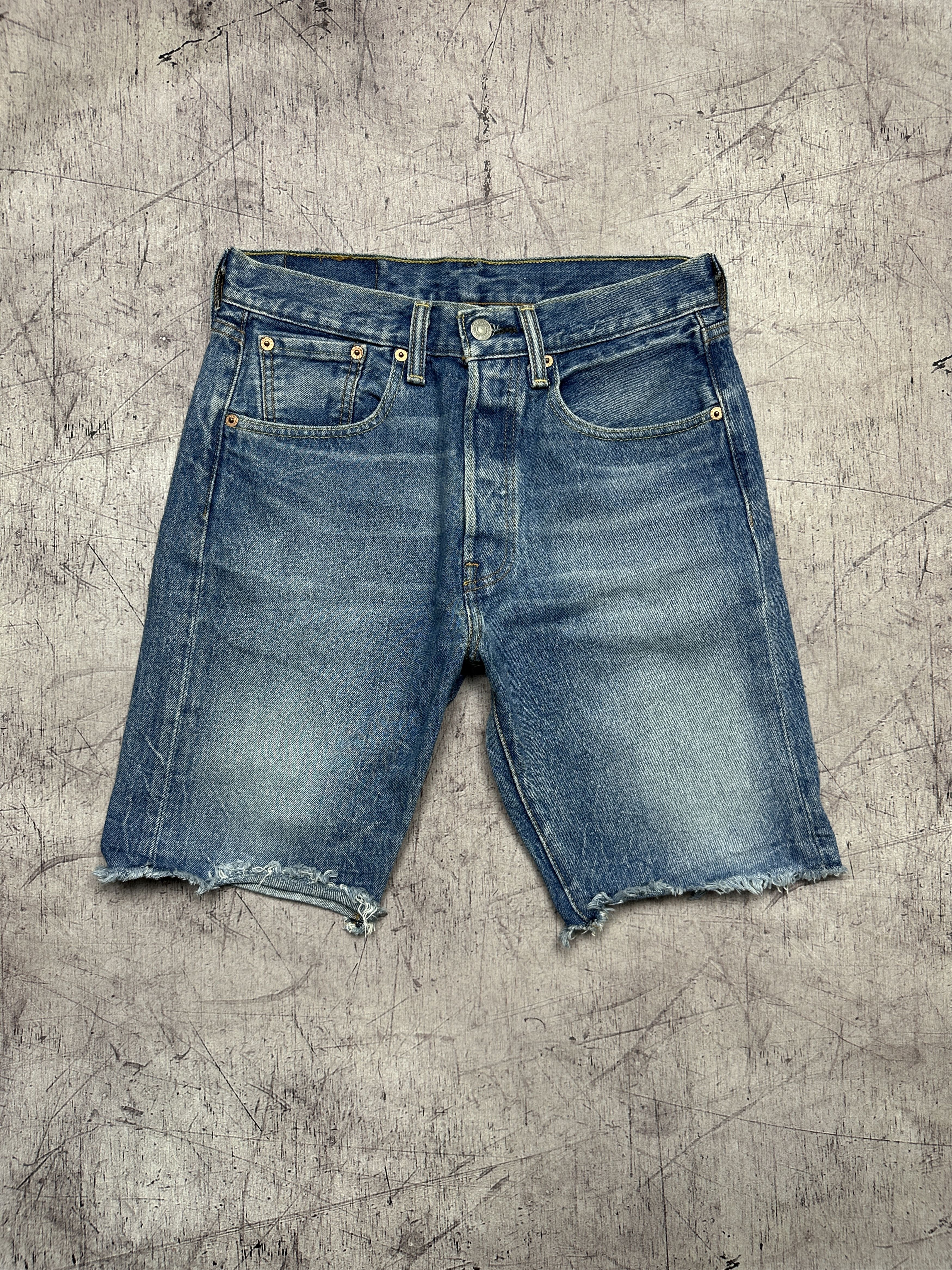 Levi's Levi's 501 Vintage Mens Denim Shorts Size US 28 / EU 44 - 3 Thumbnail