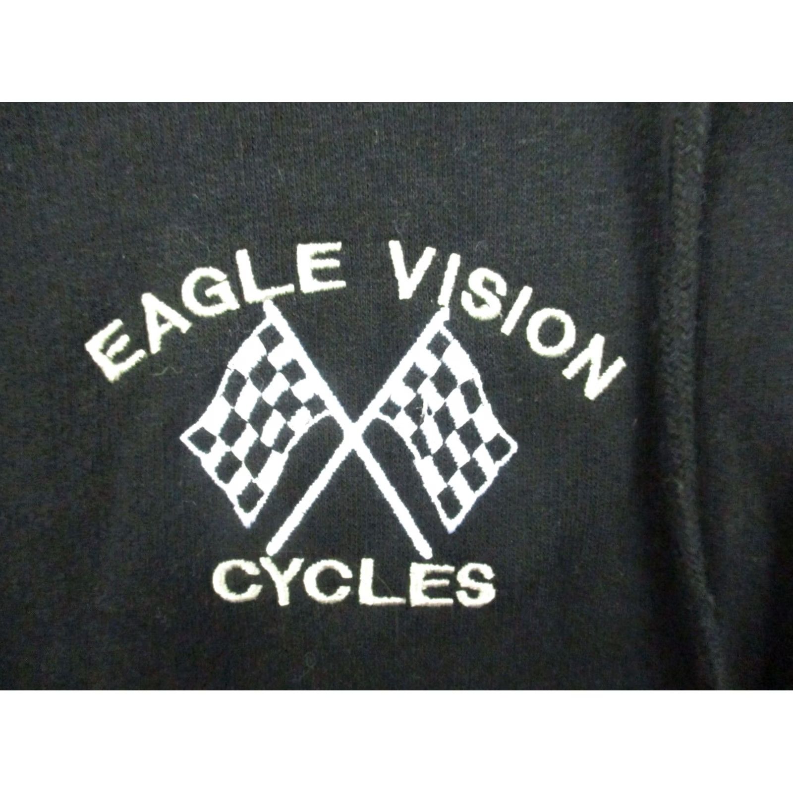 Vintage Hot Leathers Hoodie Jacket Small Biker Motorcycle Eagle Visions Cycles Men's Size US S / EU 44-46 / 1 - 3 Thumbnail