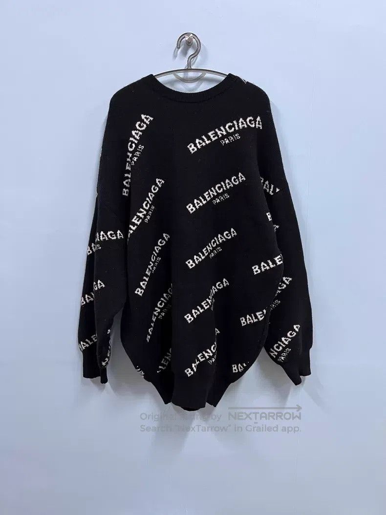 Balenciaga Balenciaga Full Print Barrage Sweater Size US XS / EU 42 / 0 - 1 Thumbnail