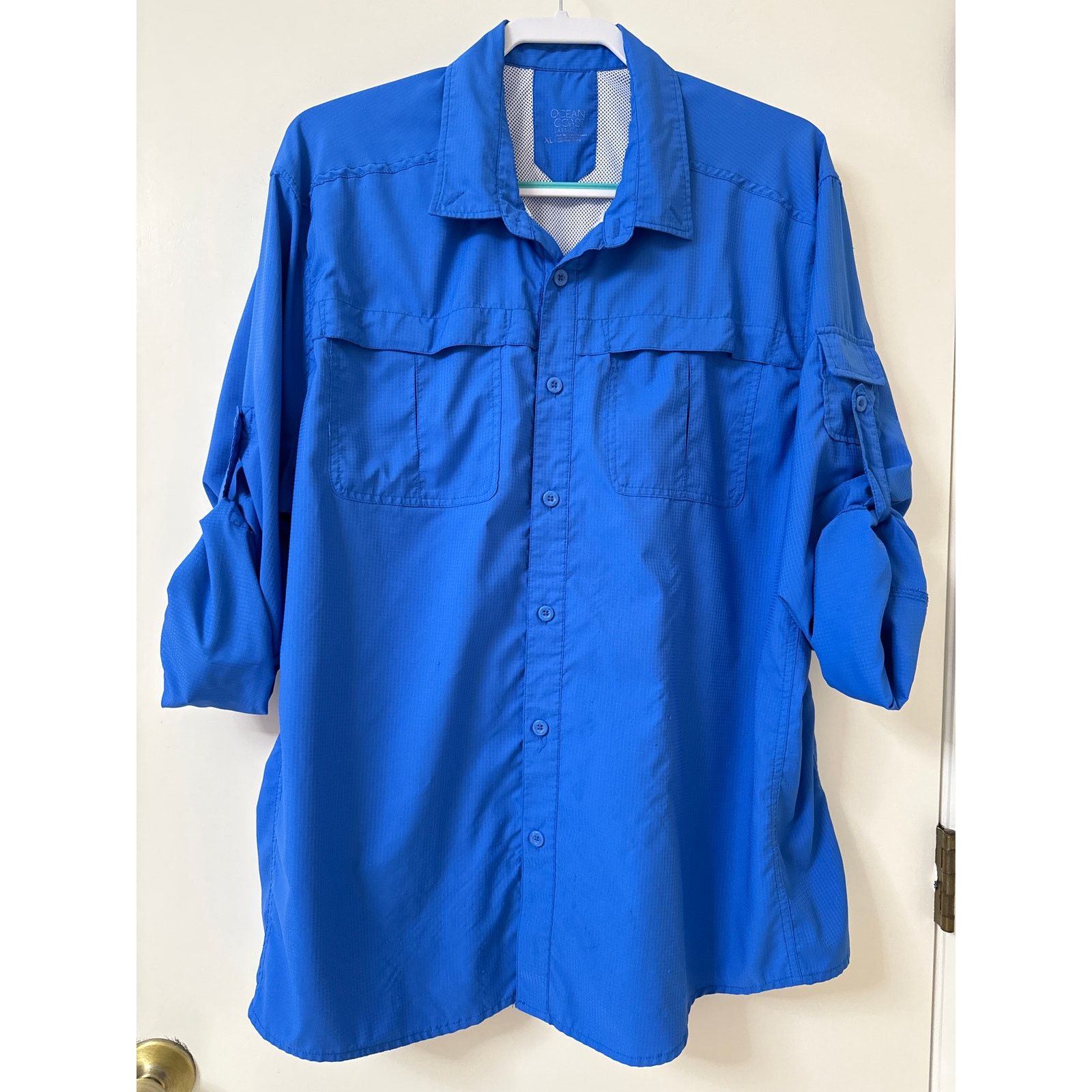 Other Ocean Coast Classic Fit XL Fishing Shirt Long Sleeves Vented Size US XL / EU 56 / 4 - 2 Thumbnail