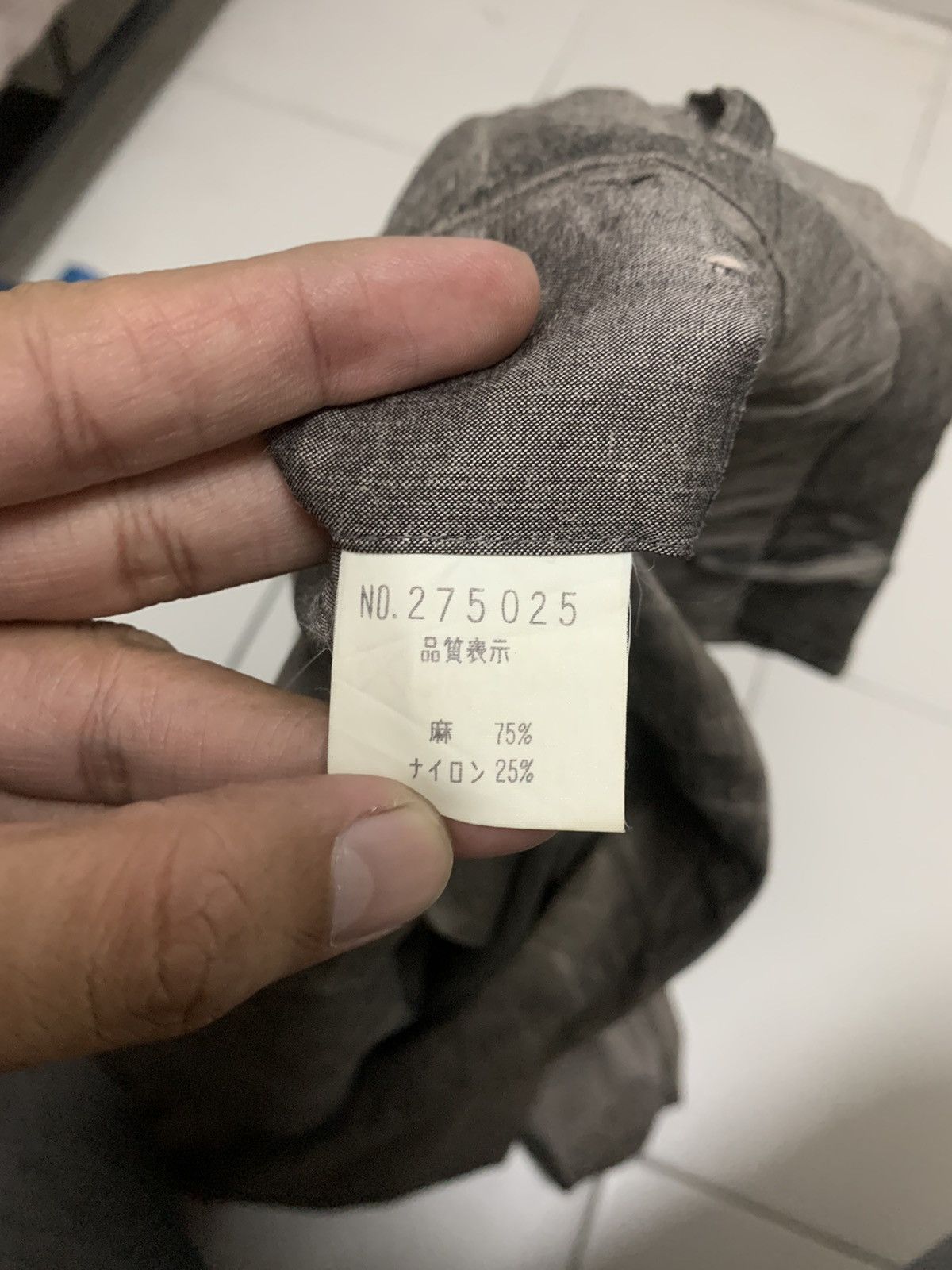 5351 POUR LES HOMMES × Japanese Brand Vintage Pants 5351 Pour Less Hommes Size 30" / US 8 / IT 44 - 7 Thumbnail