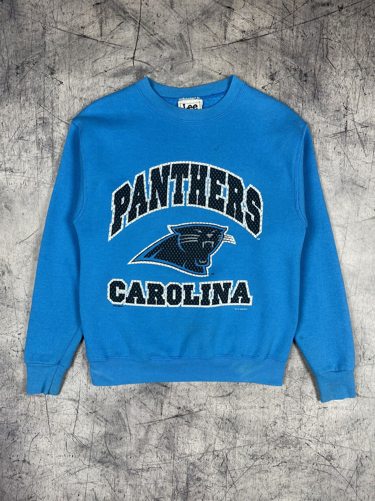 Vintage Vintage Panthers California 1996 NFL Sweatshirt Size US L / EU 52-54 / 3 - 2 Thumbnail