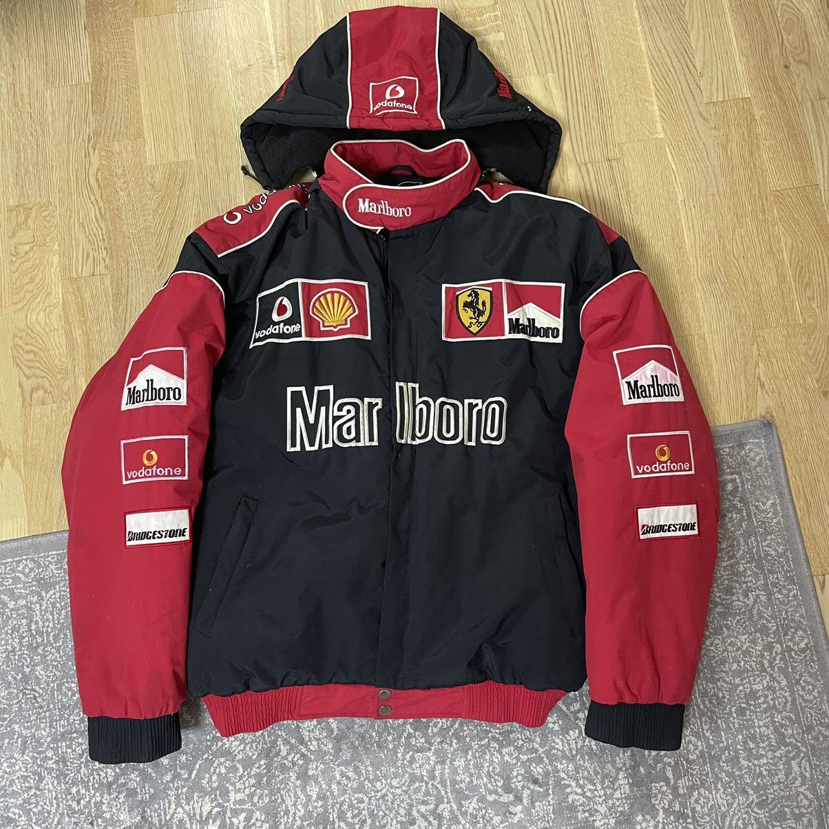 Marlboro Ferrari Marlboro Vodafone Racing Winter Jacket | Grailed