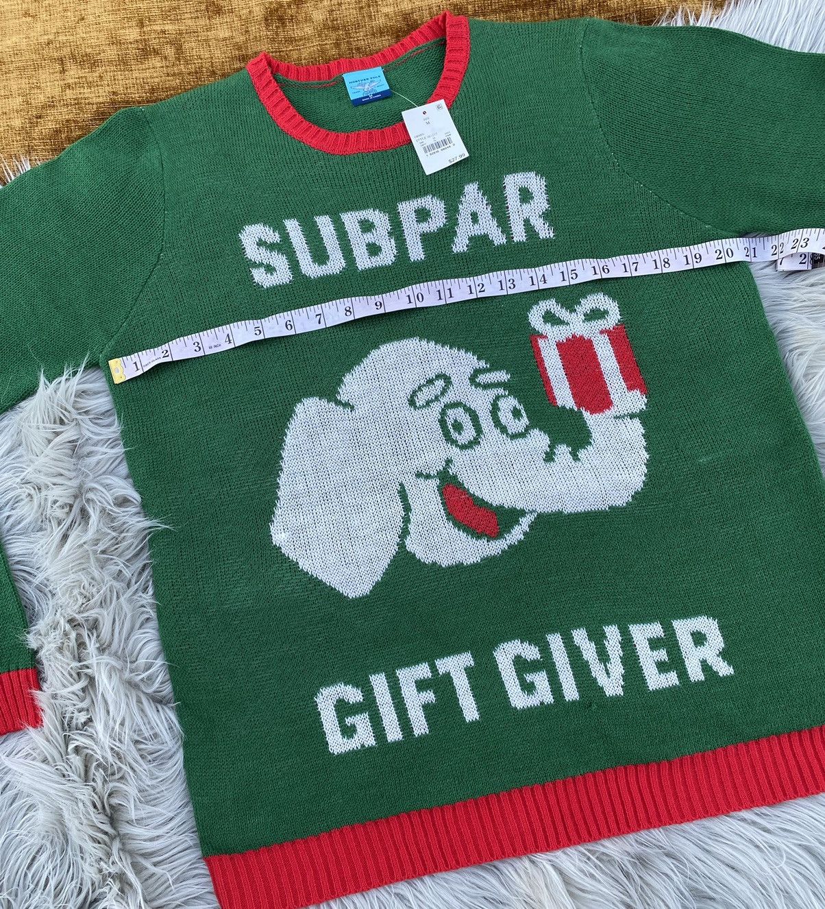 Other NWT Ugly Christmas Sweater Subpar Gift Giver Mens Medium Size US M / EU 48-50 / 2 - 4 Thumbnail