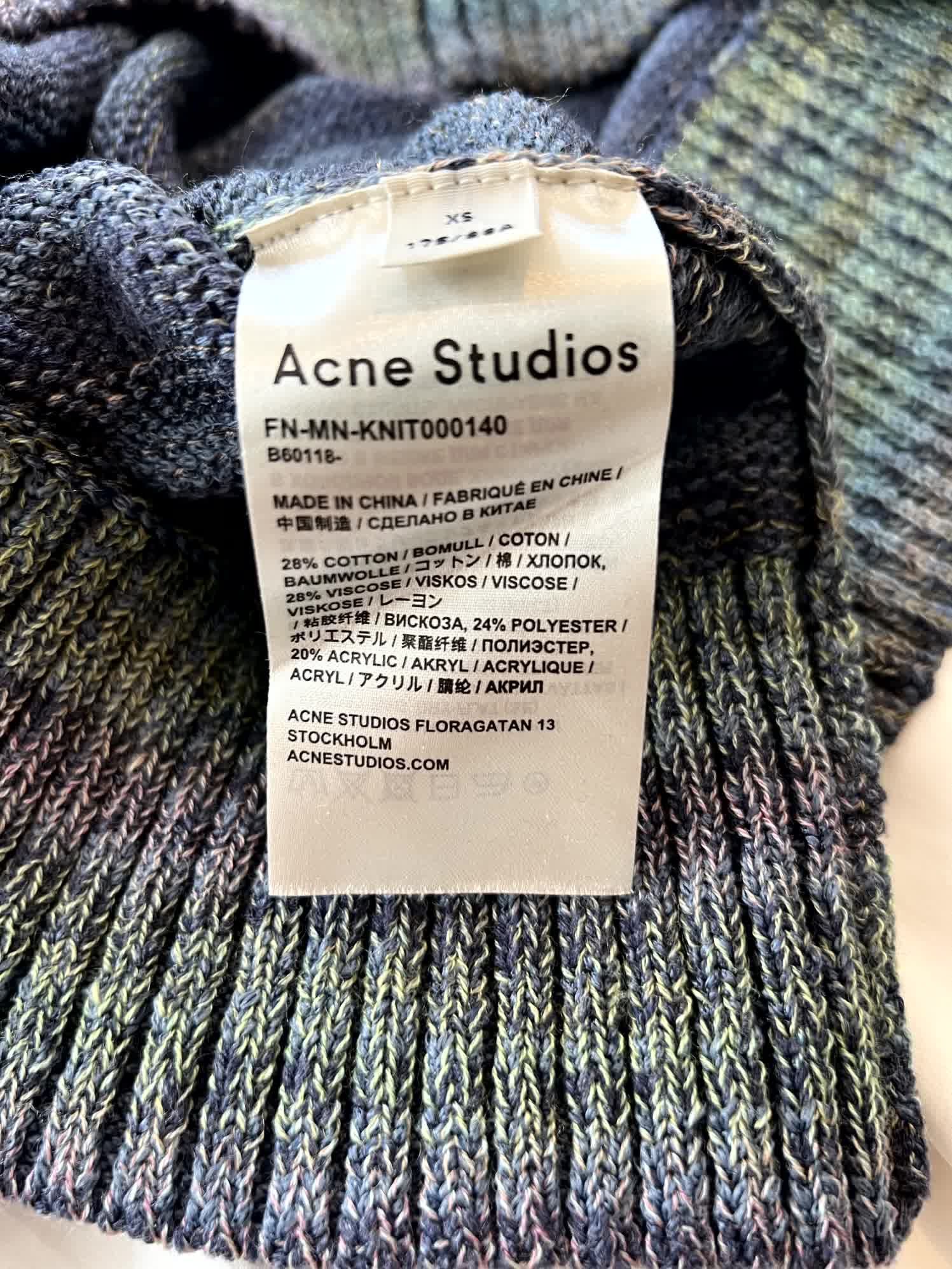 Acne Studios Acne Studios Striped Sweater (FN-MN-KNIT000140) Size US XS / EU 42 / 0 - 4 Thumbnail