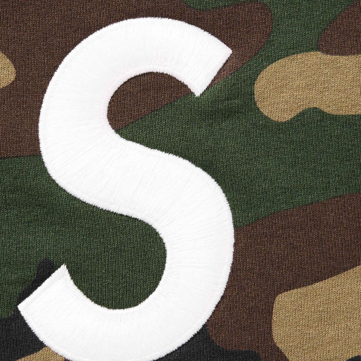 Supreme Supreme® “S Logo” Sweatpants, Woodland Camo (XL) [F/W 2025] Size US 36 / EU 52 - 3 Thumbnail