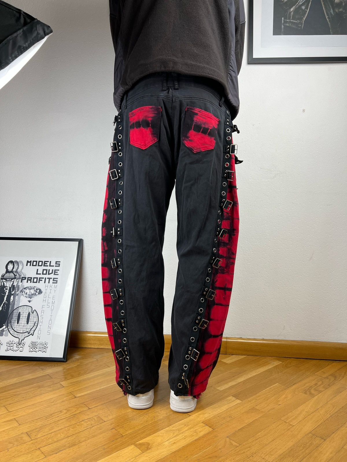 JNCO × Triple 5 Soul × Vintage Vintage 90s Y2K Baggy Rave Style Pants jeans Size US 30 / EU 46 - 5 Thumbnail
