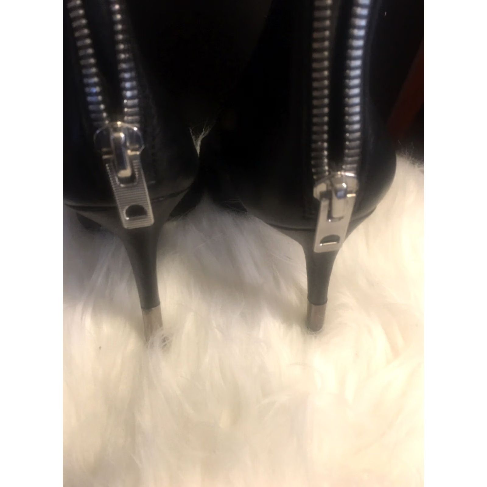 Dolce Vita Dolce Vita Black Strappy Peep Toe Block Heels 9.5 Size US 10 / IT 40 - 3 Thumbnail