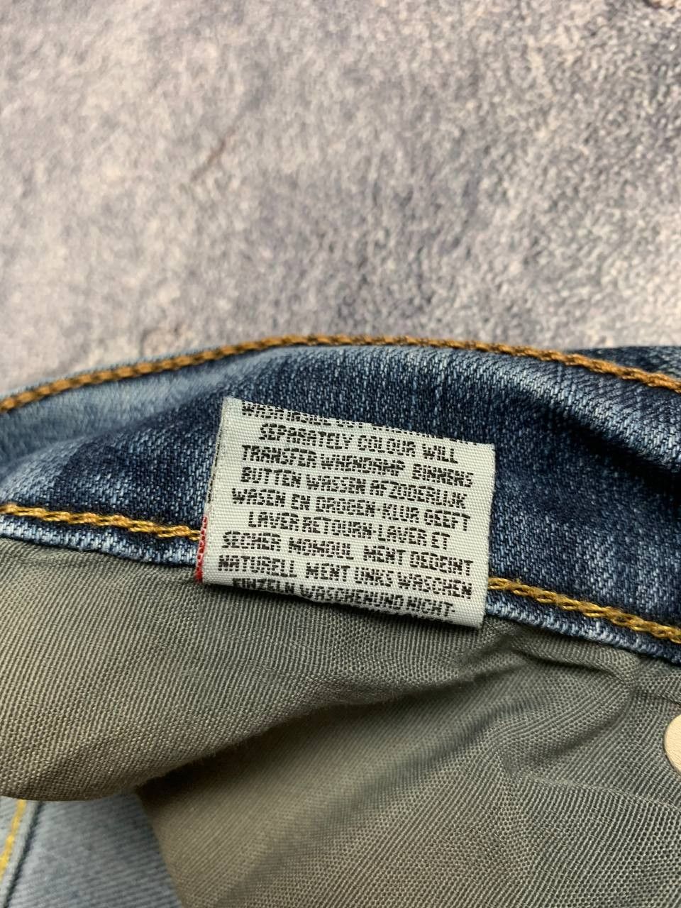 Levi's Levi’s Vintage Paint Jeans W35 L32 (Fits L27) Blue Size US 32 / EU 48 - 10 Thumbnail