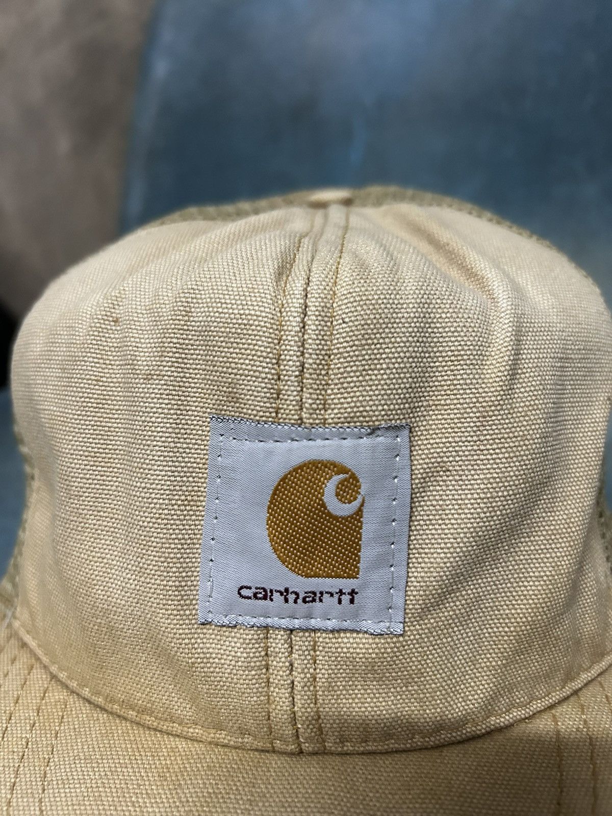 Carhartt 90s Original Mesh Trucker Cap Tan/Beige Size ONE SIZE - 17 Thumbnail