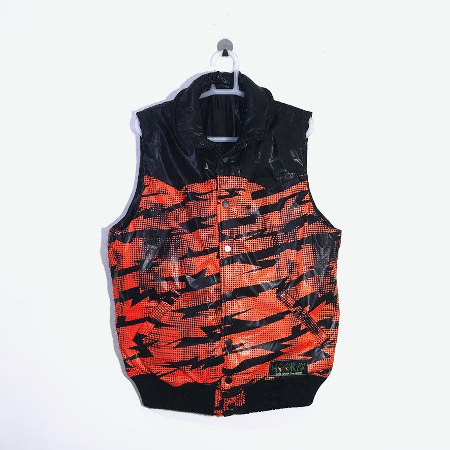 Japanese Brand TOUGH JEANSMITH Mooray Reversible Puffer Vest Size US M / EU 48-50 / 2 - 1 Thumbnail