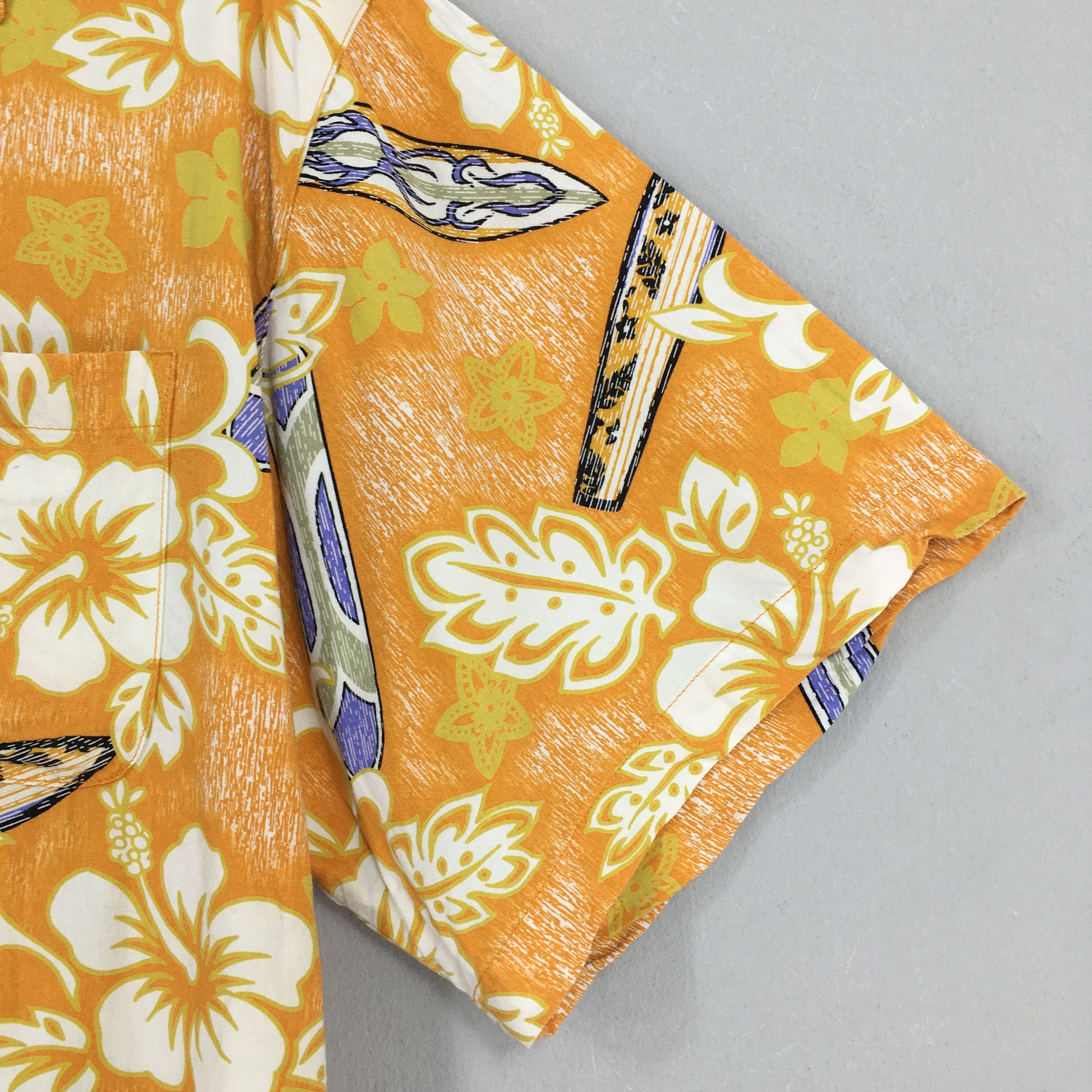 Vintage Vintage Aloha Beach Hawaiian Floral Rayon Shirt Large Size US L / EU 52-54 / 3 - 5 Thumbnail
