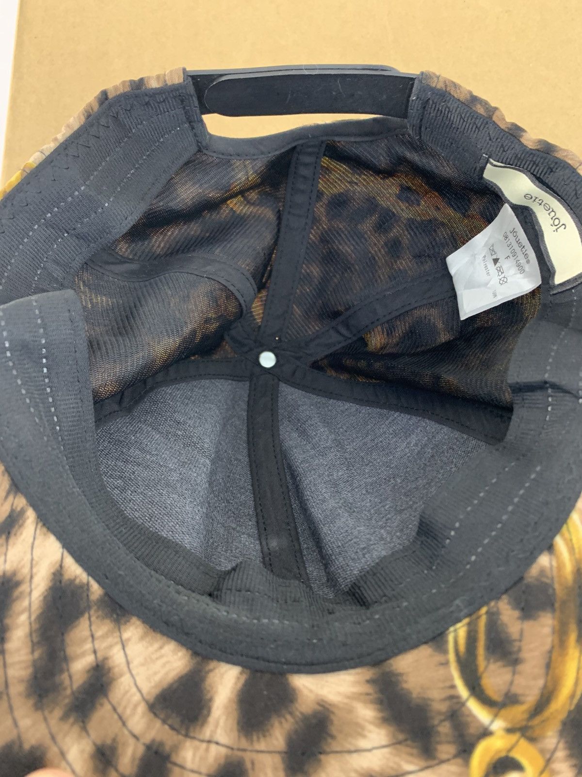 Other Jouetie Leopard Gold Chain Barouque Designer Cap Size ONE SIZE - 5 Thumbnail